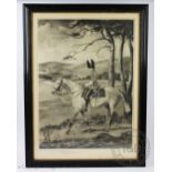 George Algernon Fothergill, Black and white print, The Greys Patrol, Signed and titled in pencil,