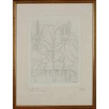 Henri Matisse. 1869-1954. Forte originale L'abside Notre Dame. Hand signed. Etching on paper.