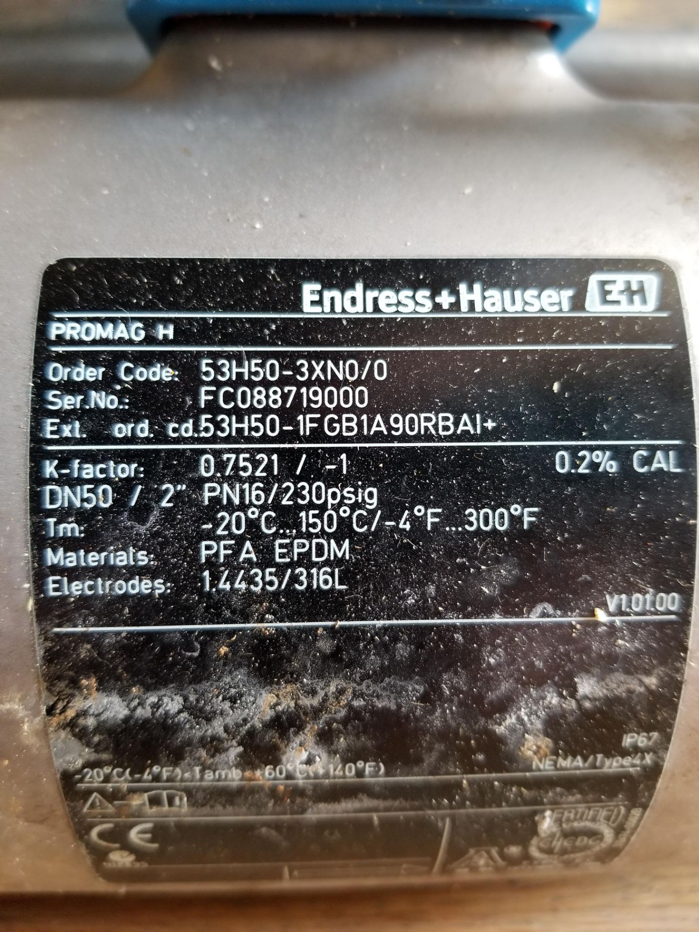 Endress Hauser Flow Meter - Image 2 of 4