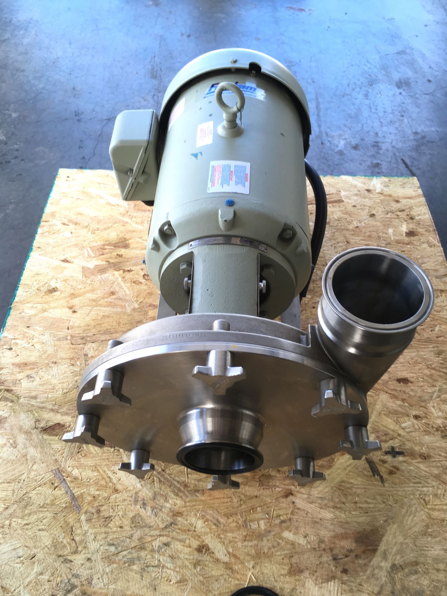 Fristam Centrifugal Pump; Model: FPR1161-280, Serial: FPR11611004138, Year: 2010 Baldor 15 HP, 3. - Image 3 of 7