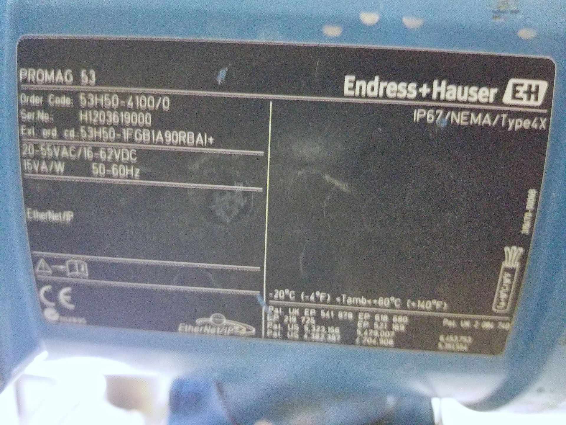 Endress Hauser 2 inch Flow Metter Type Pro Mag H - Image 3 of 5