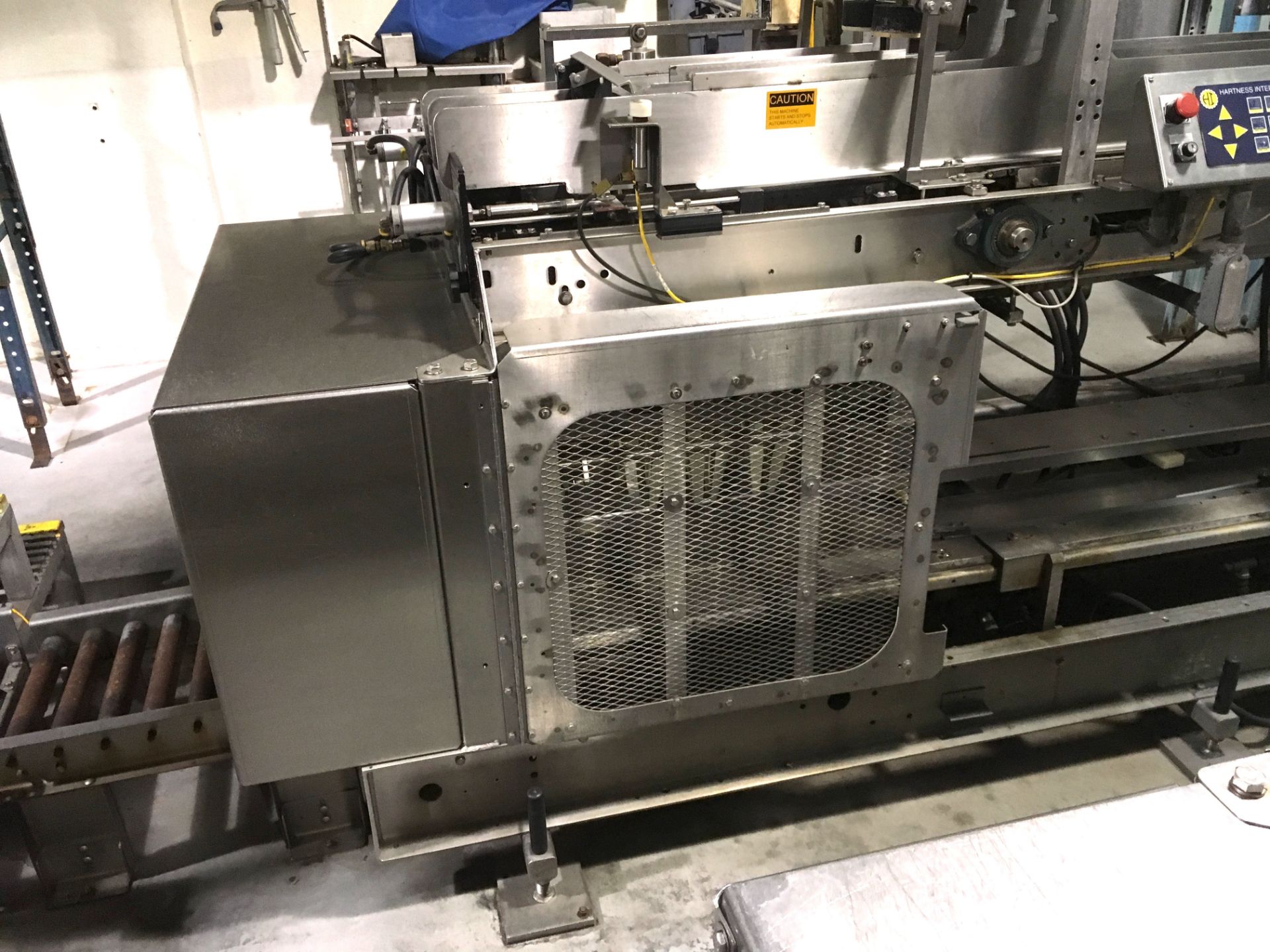 Hartness Model 825 Case Packer, Stainless Steel Construction, Serial 8-649, Speed rated to 25 - Image 2 of 4