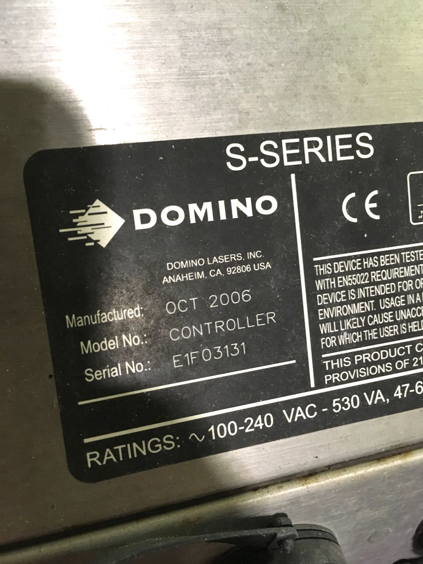 Domino Laser Coder - Image 4 of 7