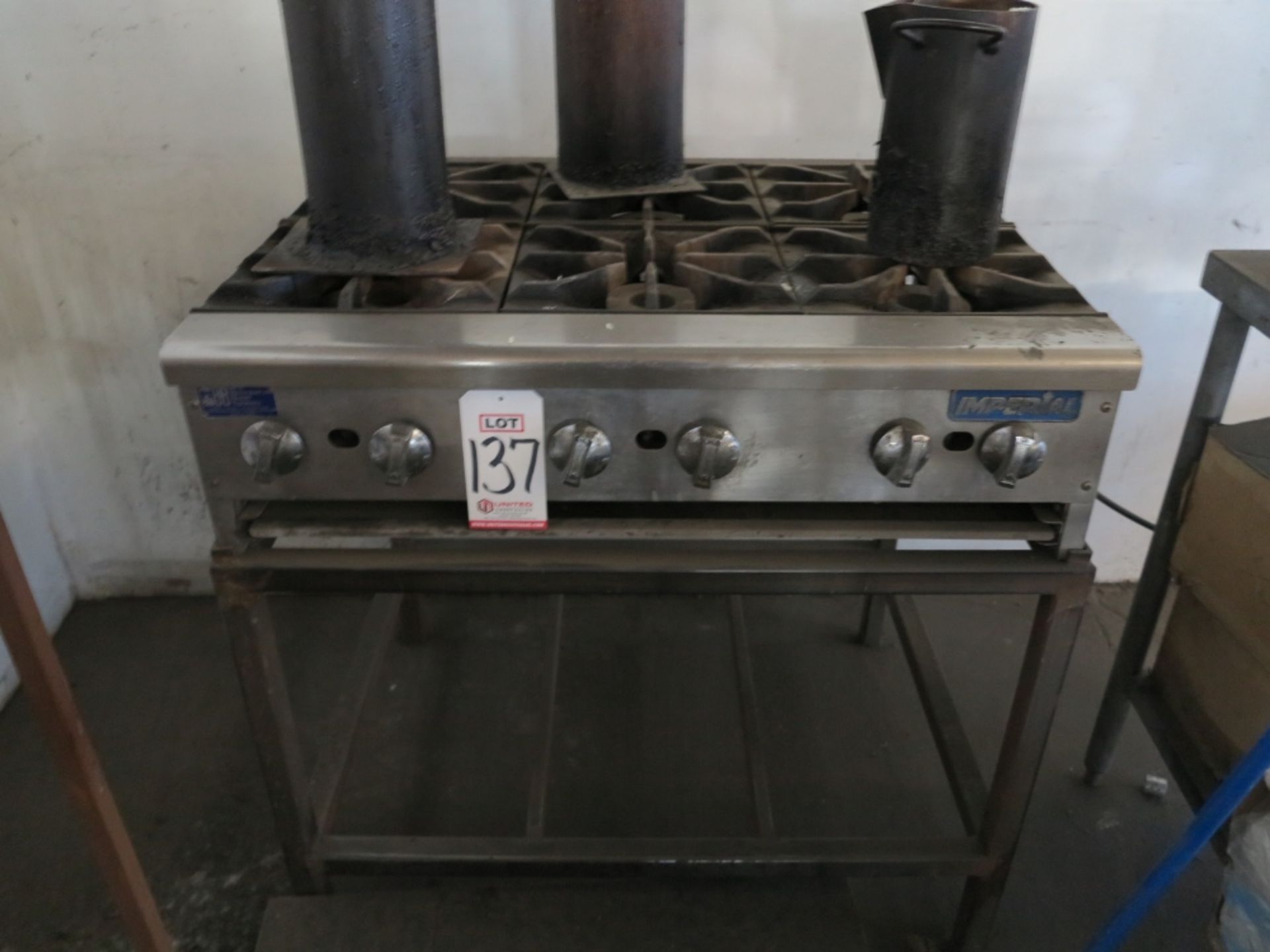 IMPERIAL 6-BURNER STOVE