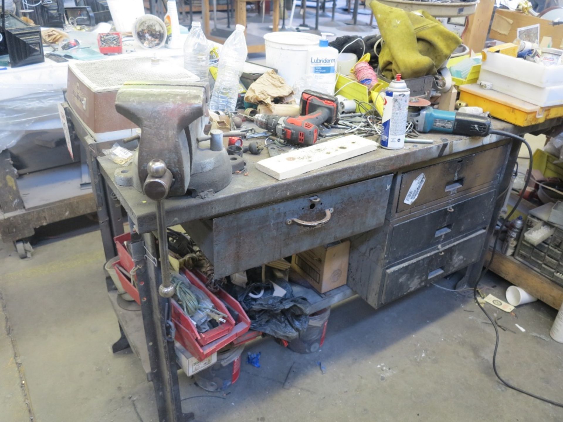 WORKBENCH W/ CONTENTS