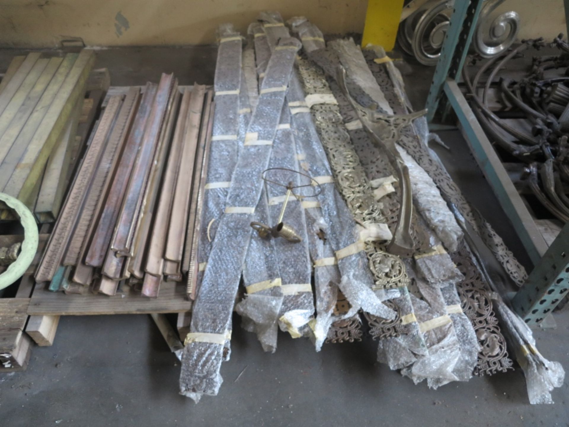 LOT - (2) PALLETS OF BRONZE AND BRASS