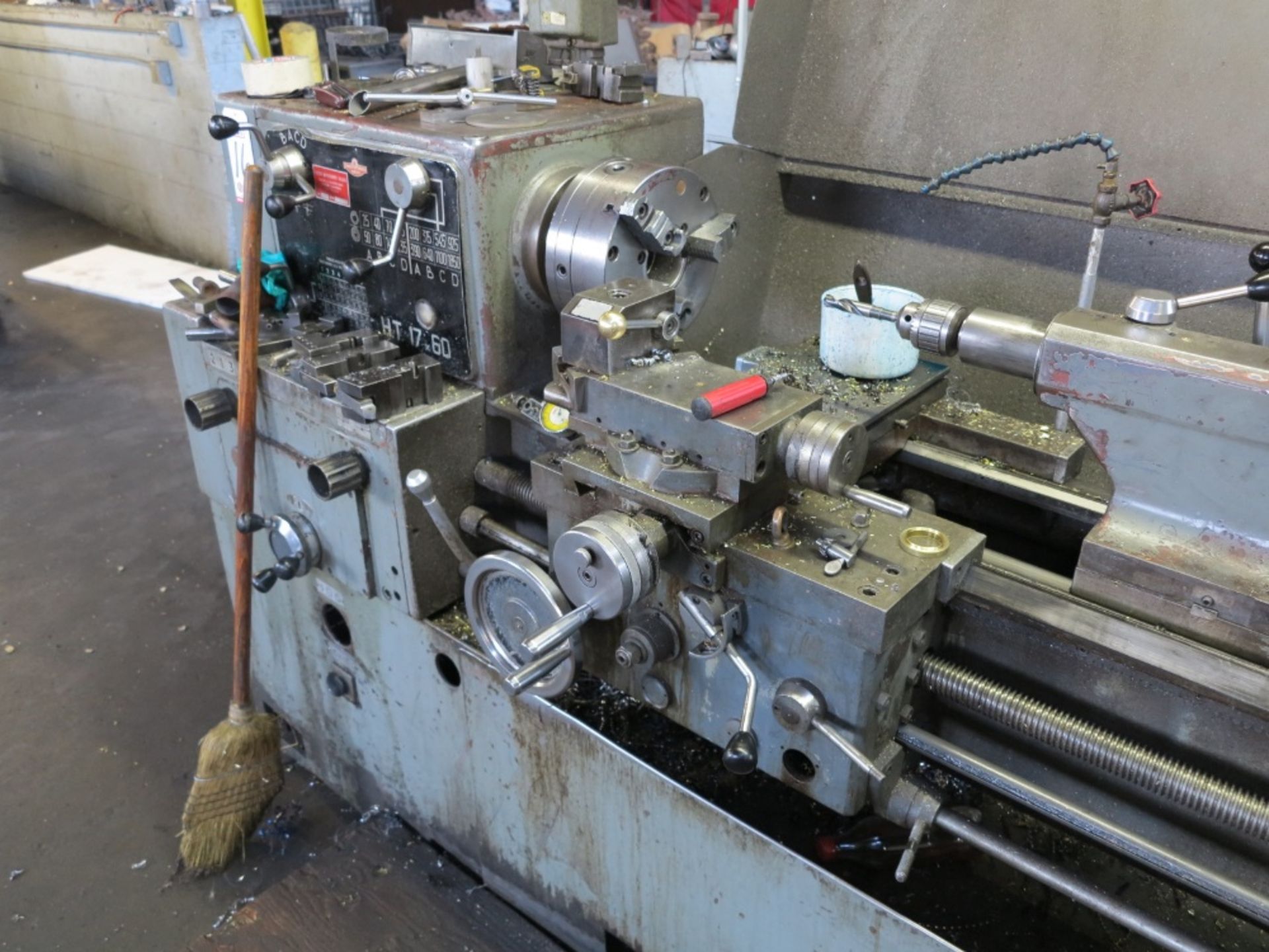 REPUBLIC ENGINE LATHE, 17” X 60” CC, 3 JAW CHUCK - Image 3 of 3