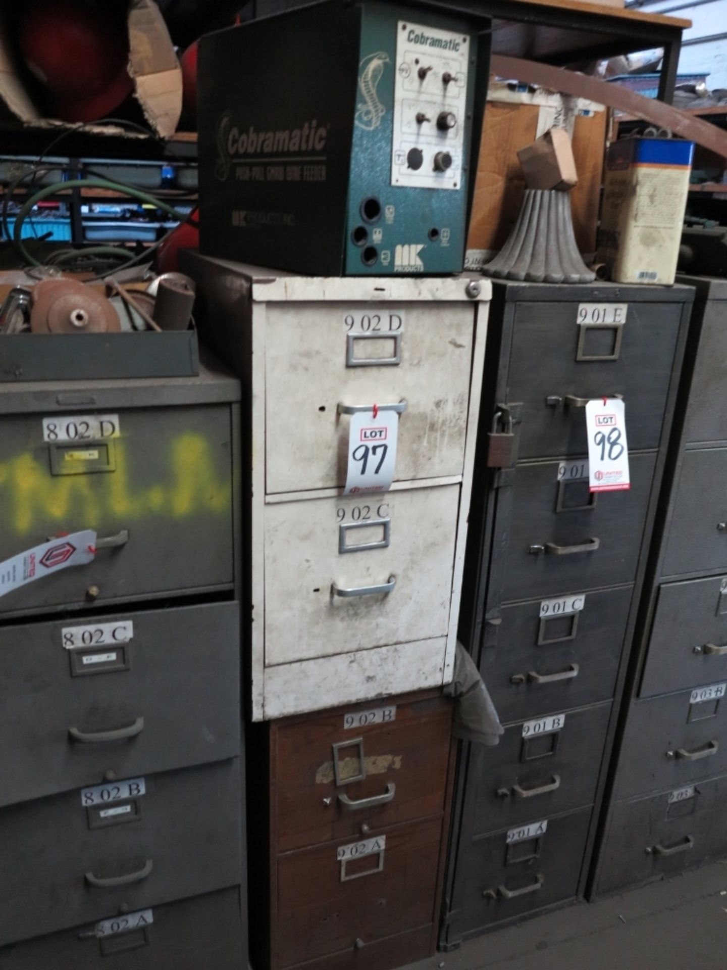 LOT - (2) 2-DRAWER FILE CABINETS