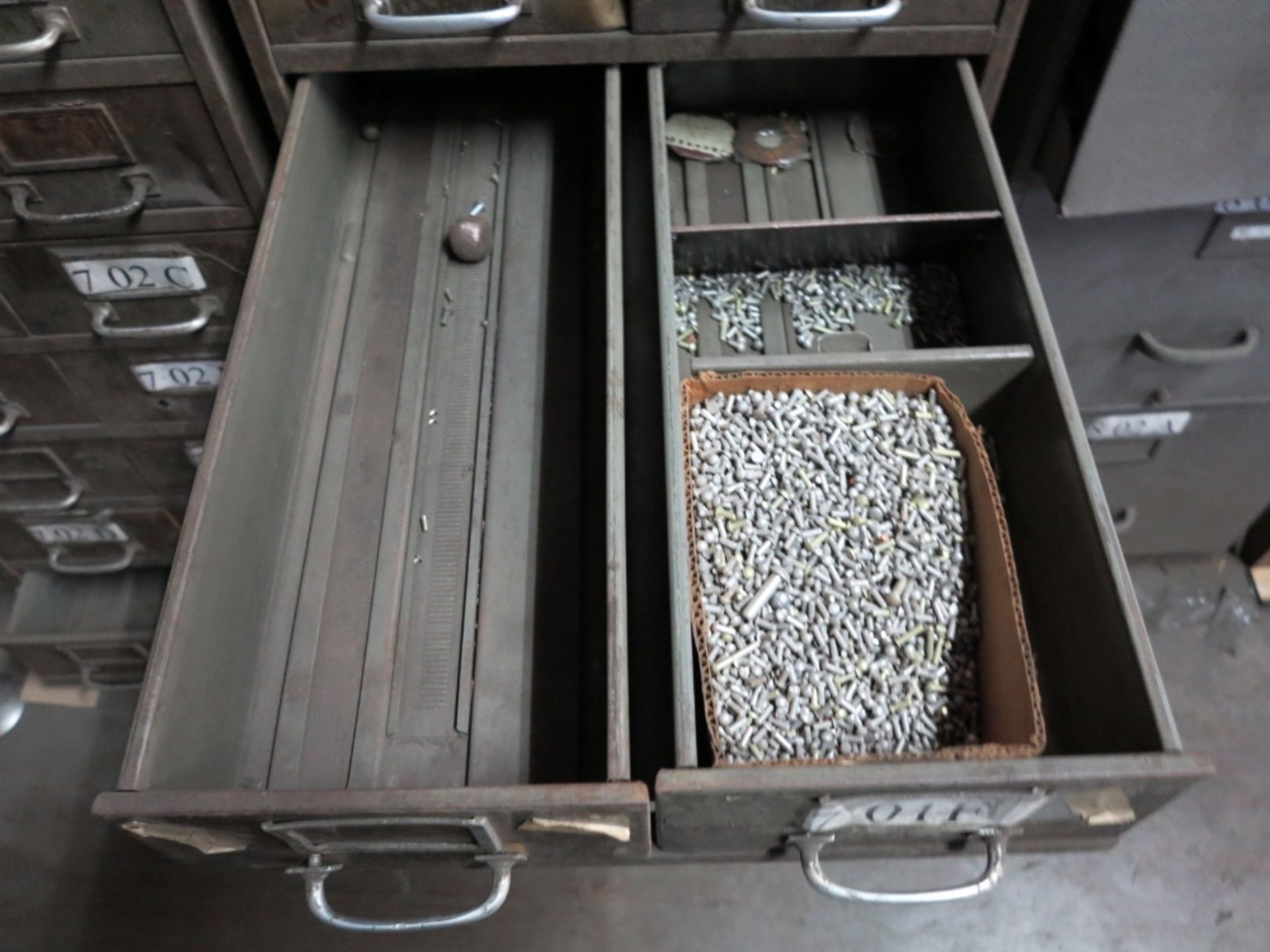 METAL PARTS BINS W/ CONTENTS - Image 6 of 8