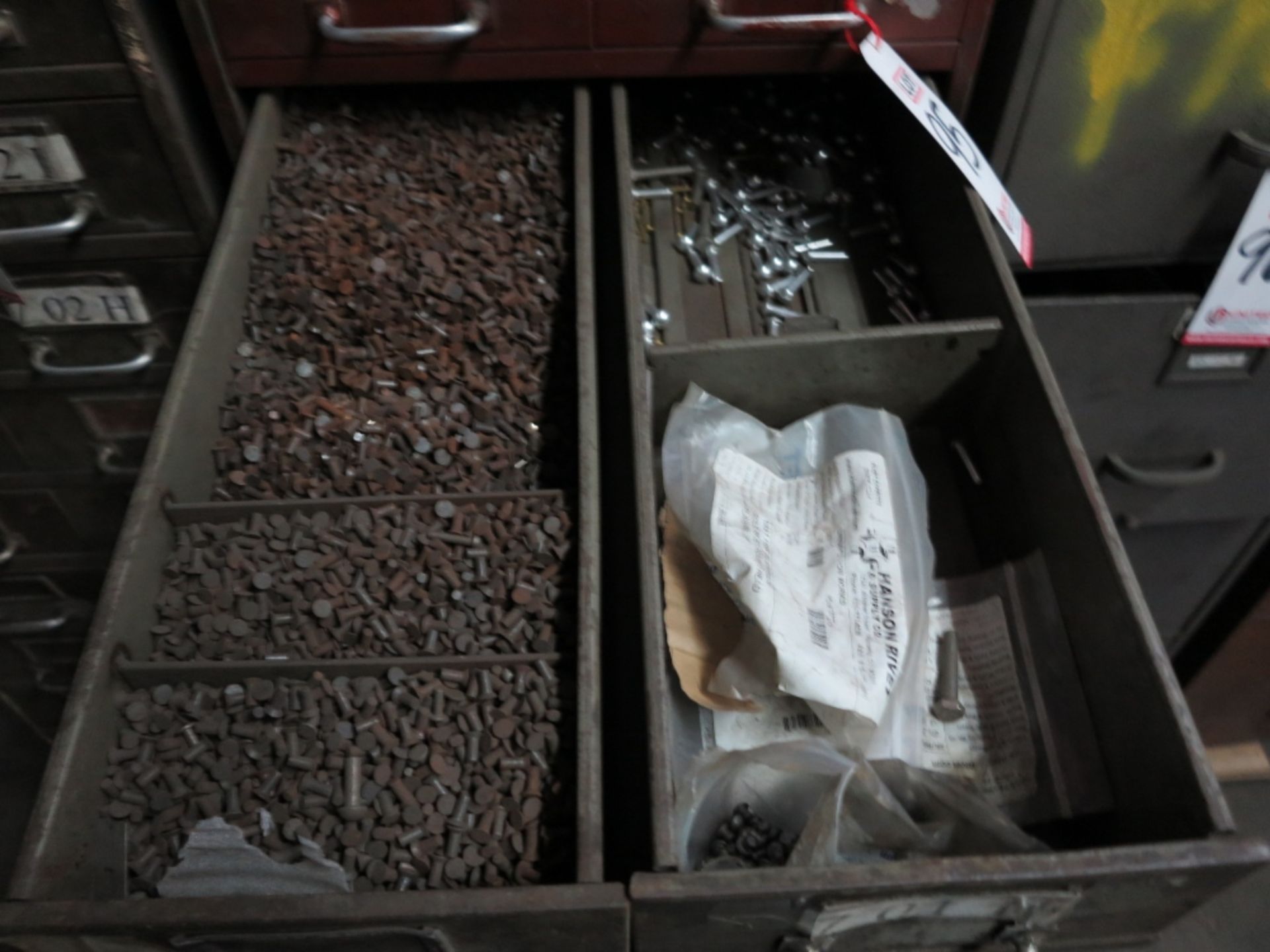 METAL PARTS BINS W/ CONTENTS - Image 3 of 8