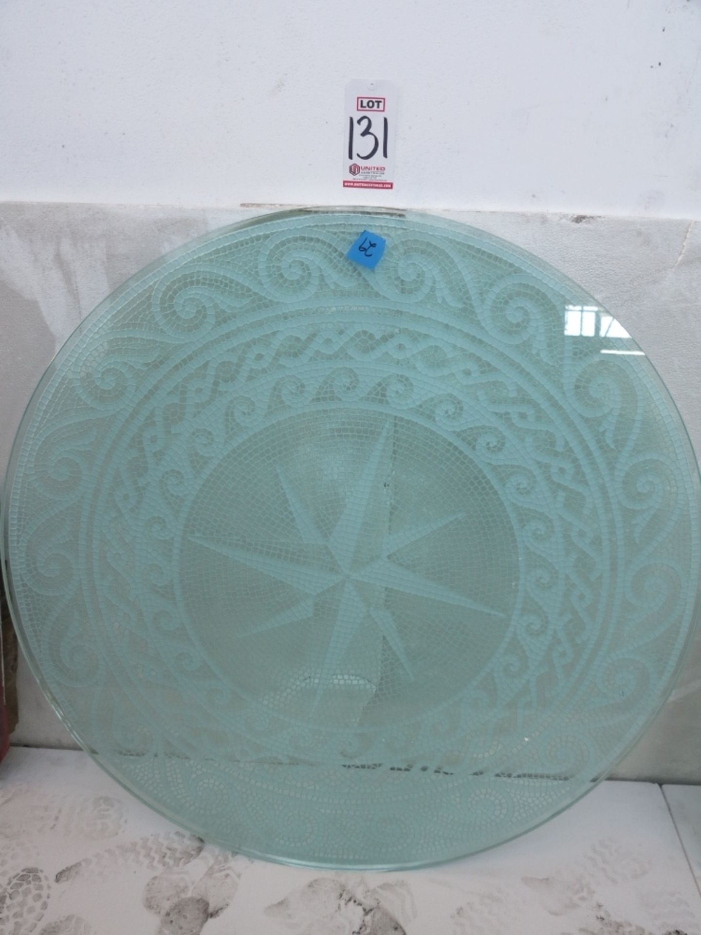 49" ROUND GLASS TABLE TOP
