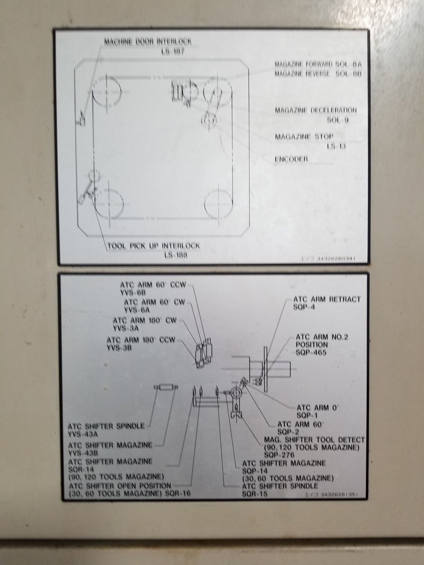 1992 MAZAK H500 40N MAZATECH HORIZONTAL MACHINING CENTER, S/N 106517. RECONDITIONED BY MAZAK IN 2017 - Bild 15 aus 24