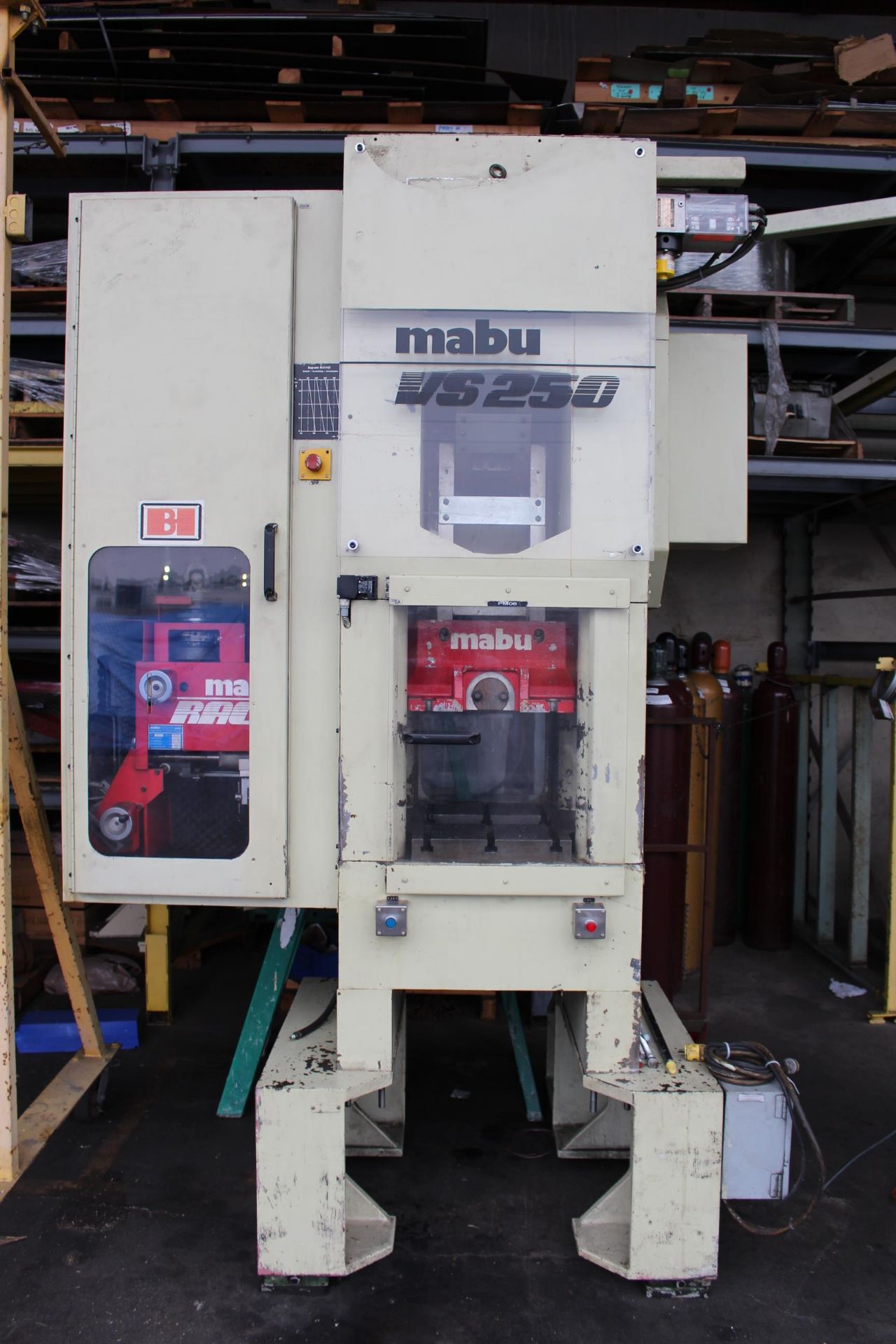 MABU MODEL VS250/RC11/VG DOUBLE COLUMN PUNCH PRESS, 25 TON CAPACITY, 15" X 15" BOLSTER, 80-600 - Image 2 of 10