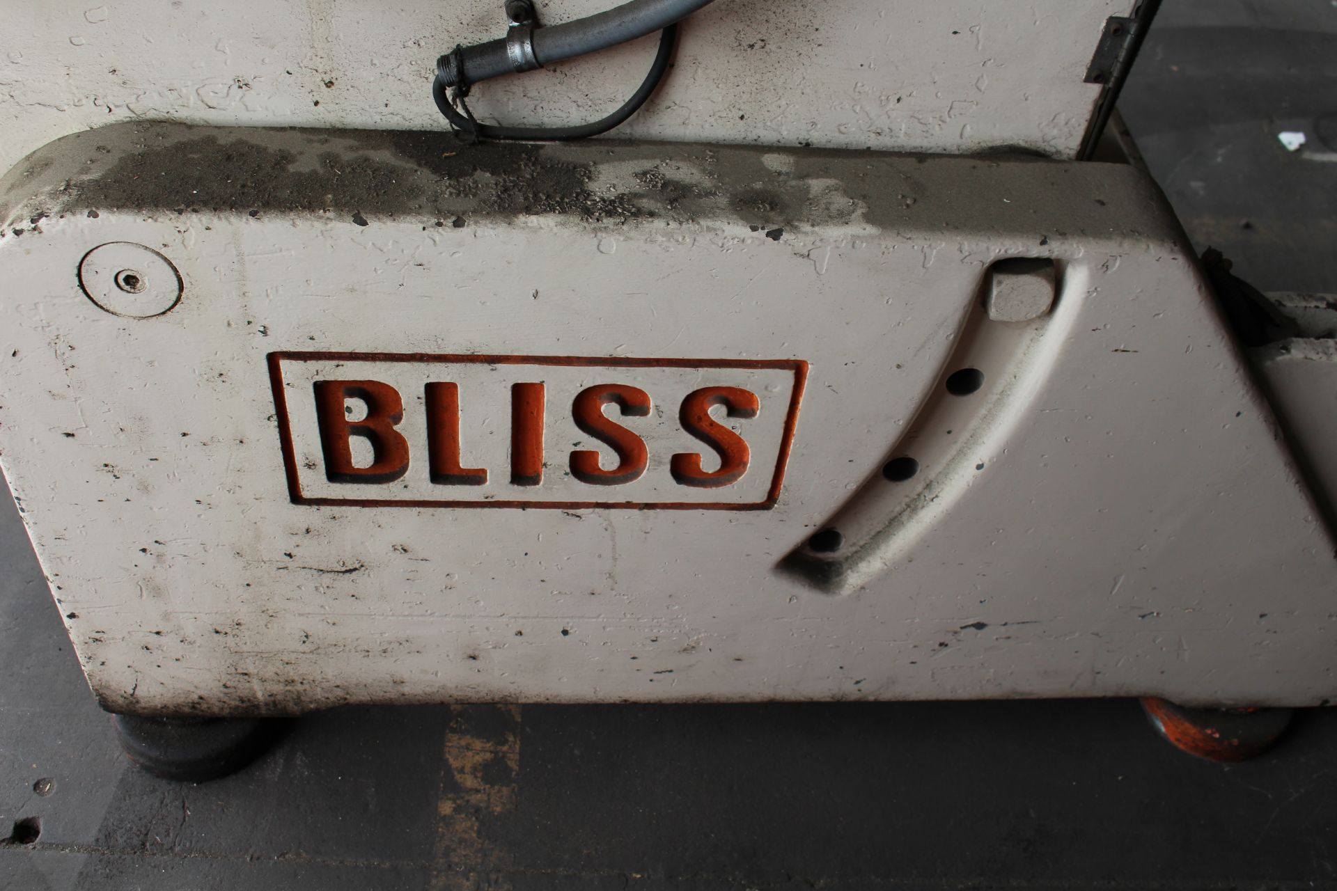 BLISS MODEL C-35 OBI PUNCH PRESS, 35 TON CAPACITY, AIR CLUTCH, S/N H65563, PRESS #97 - Image 5 of 6