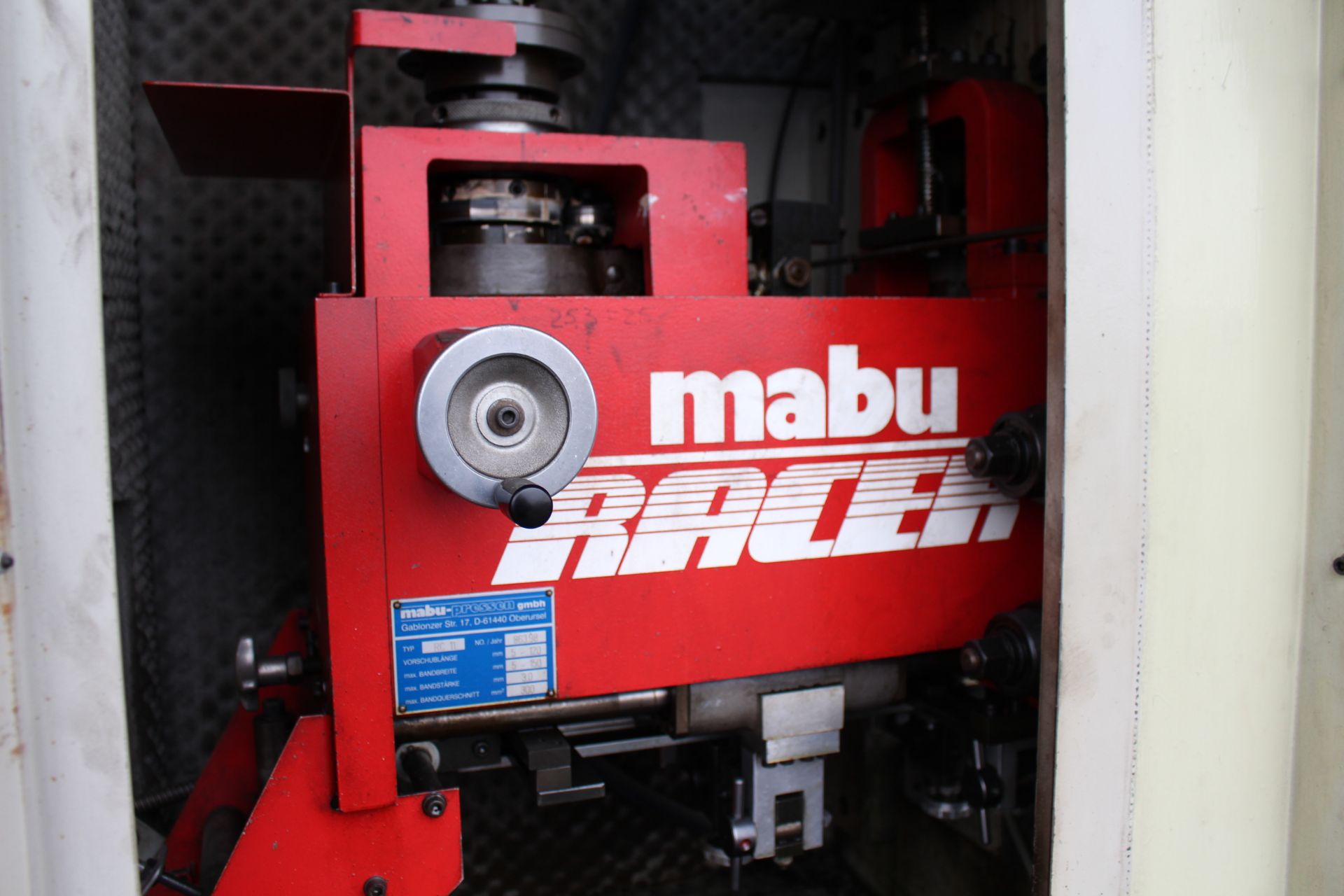 MABU MODEL VS250/RC11/VG DOUBLE COLUMN PUNCH PRESS, 25 TON CAPACITY, 15" X 15" BOLSTER, 80-600 - Image 3 of 10