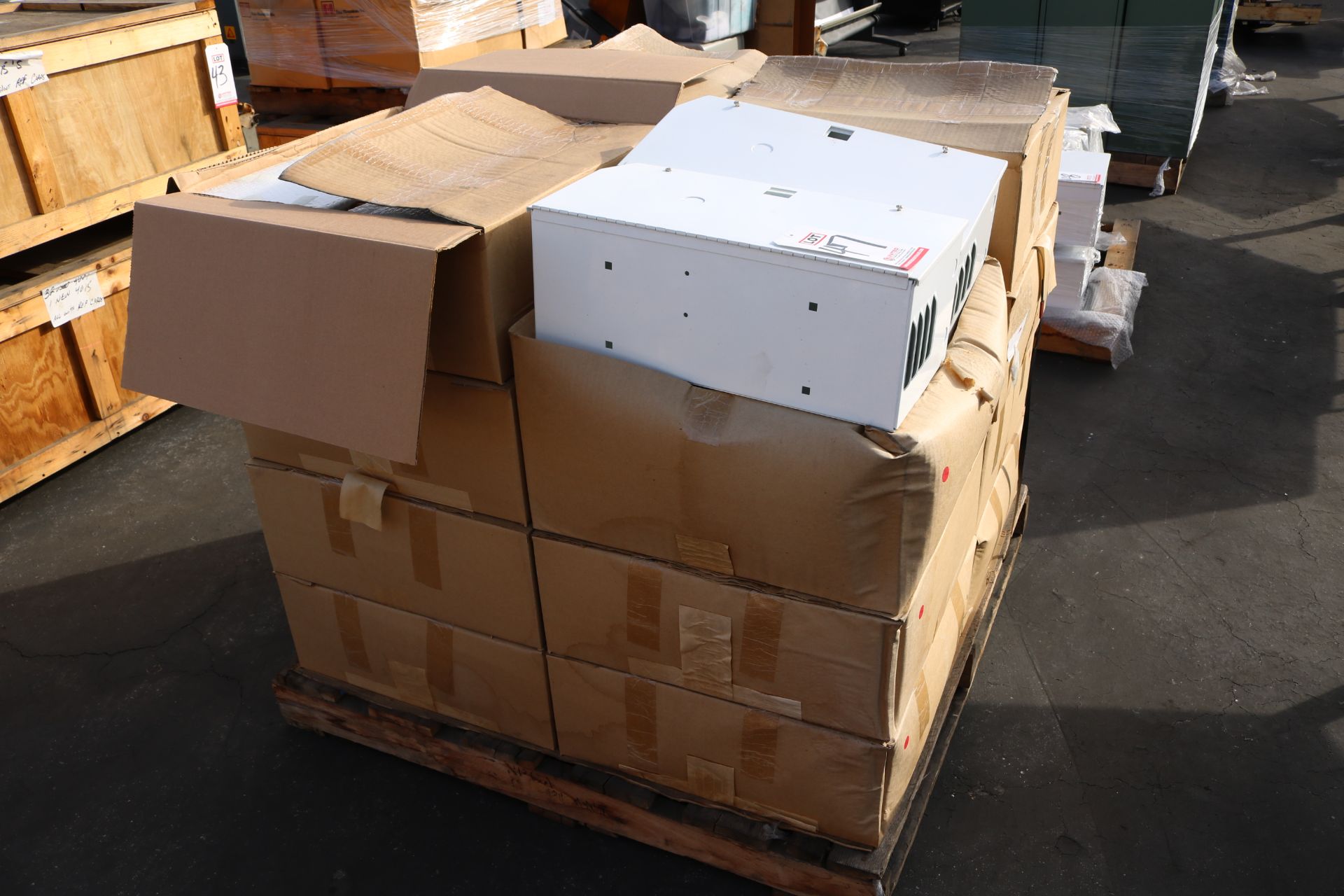 LOT - PALLET OF ELECTRICAL BOXES