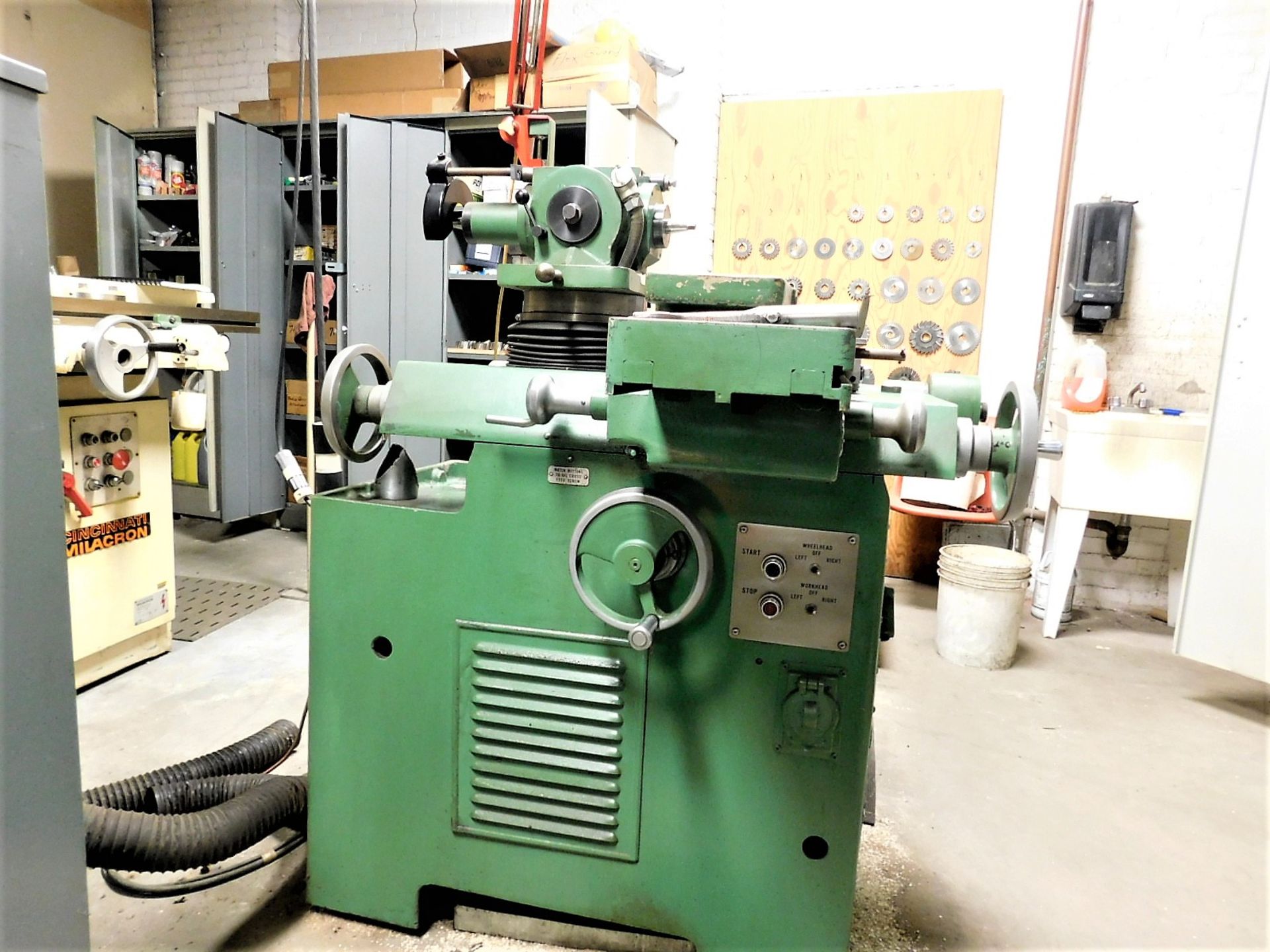 CINCINNATI 6" X 36" NO. 2 TOOL AND CUTTER GRINDER, CIMTROL CONTROL SYSTEM, S/N 1D2T6P-146, POPE - Image 2 of 8