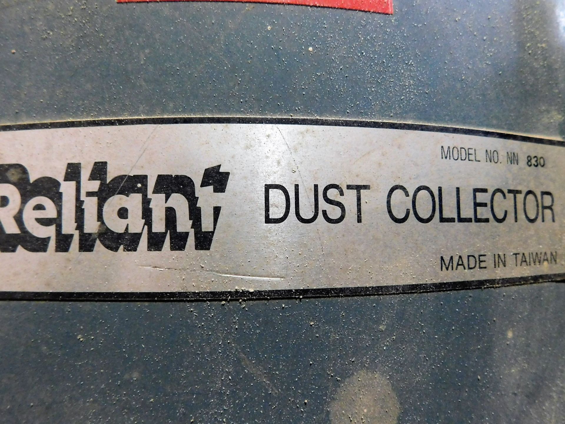 RELIANT NN830 3 HP DUAL BAG PORTABLE DUST COLLECTOR, SINGLE PHASE - Image 3 of 3