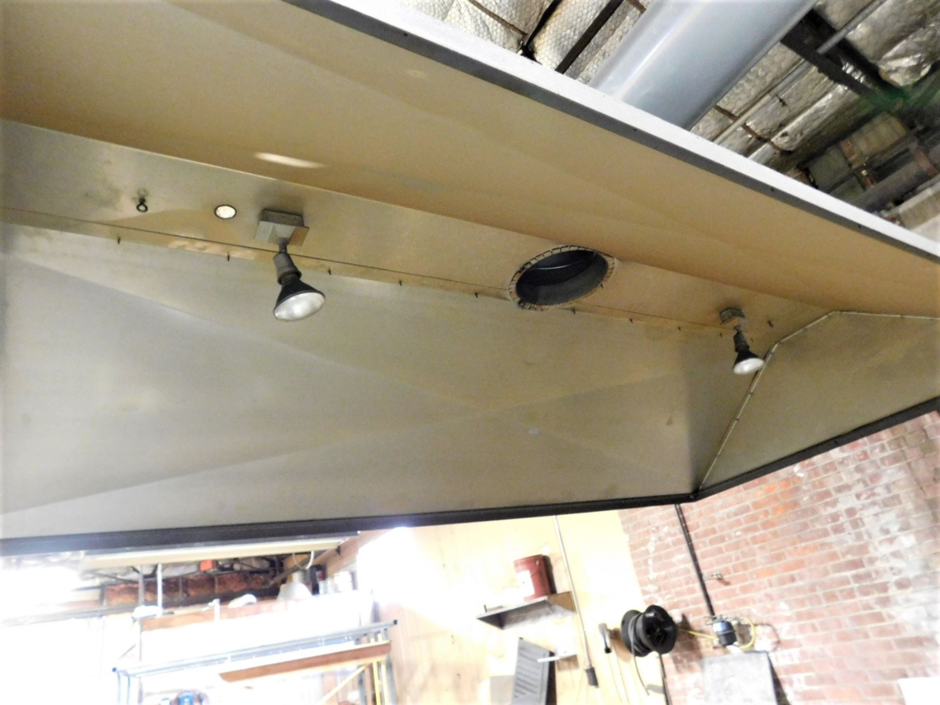 10' X 6' FUME HOOD W/ EXHAUST FAN AND DUCTING, GREAT FOR THE TRACK TORCH - Image 2 of 5