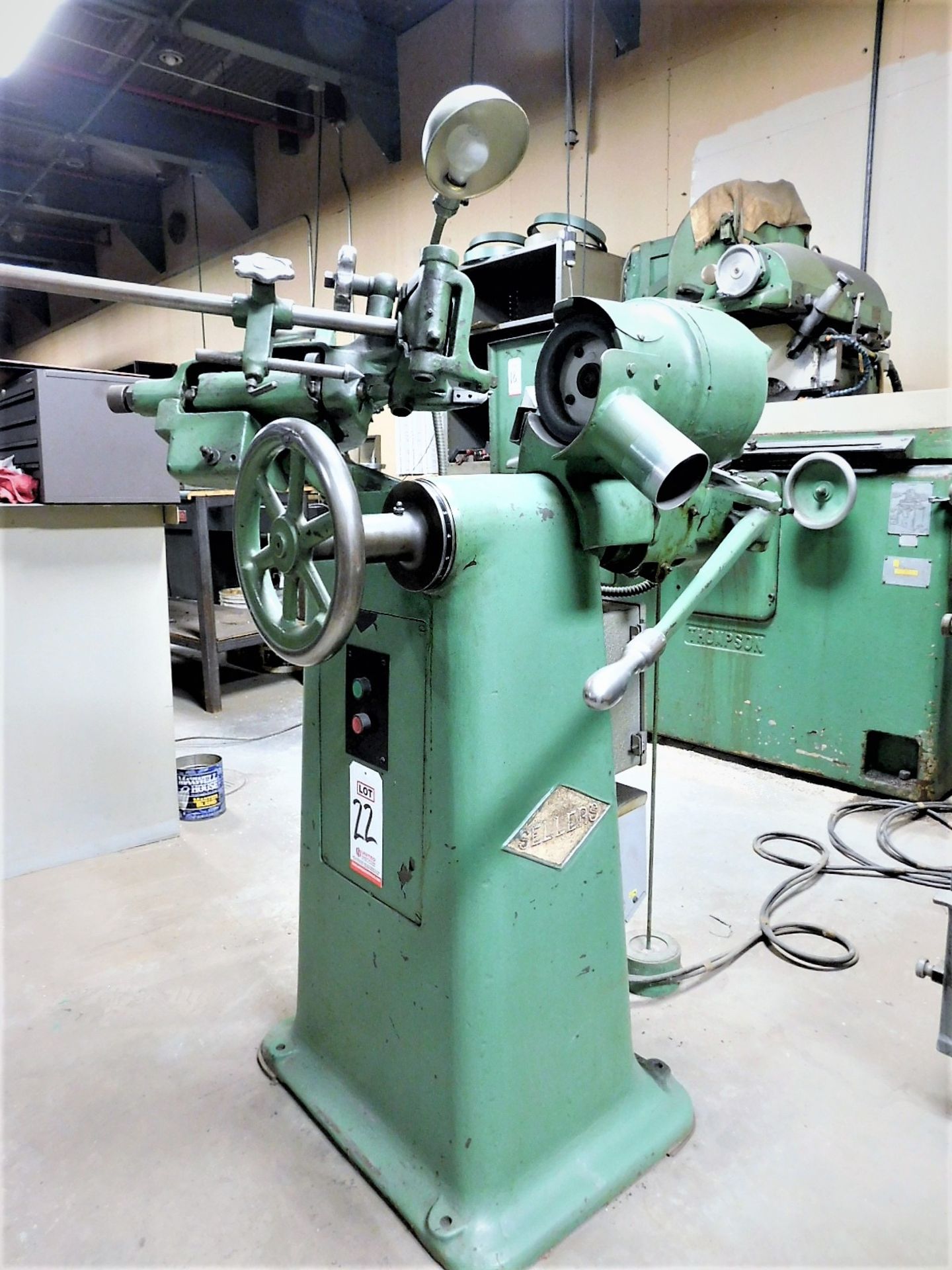 WM SELLERS DRILL GRINDING MACHINE, MODEL 4G, S/N 02-2090 - Image 2 of 6