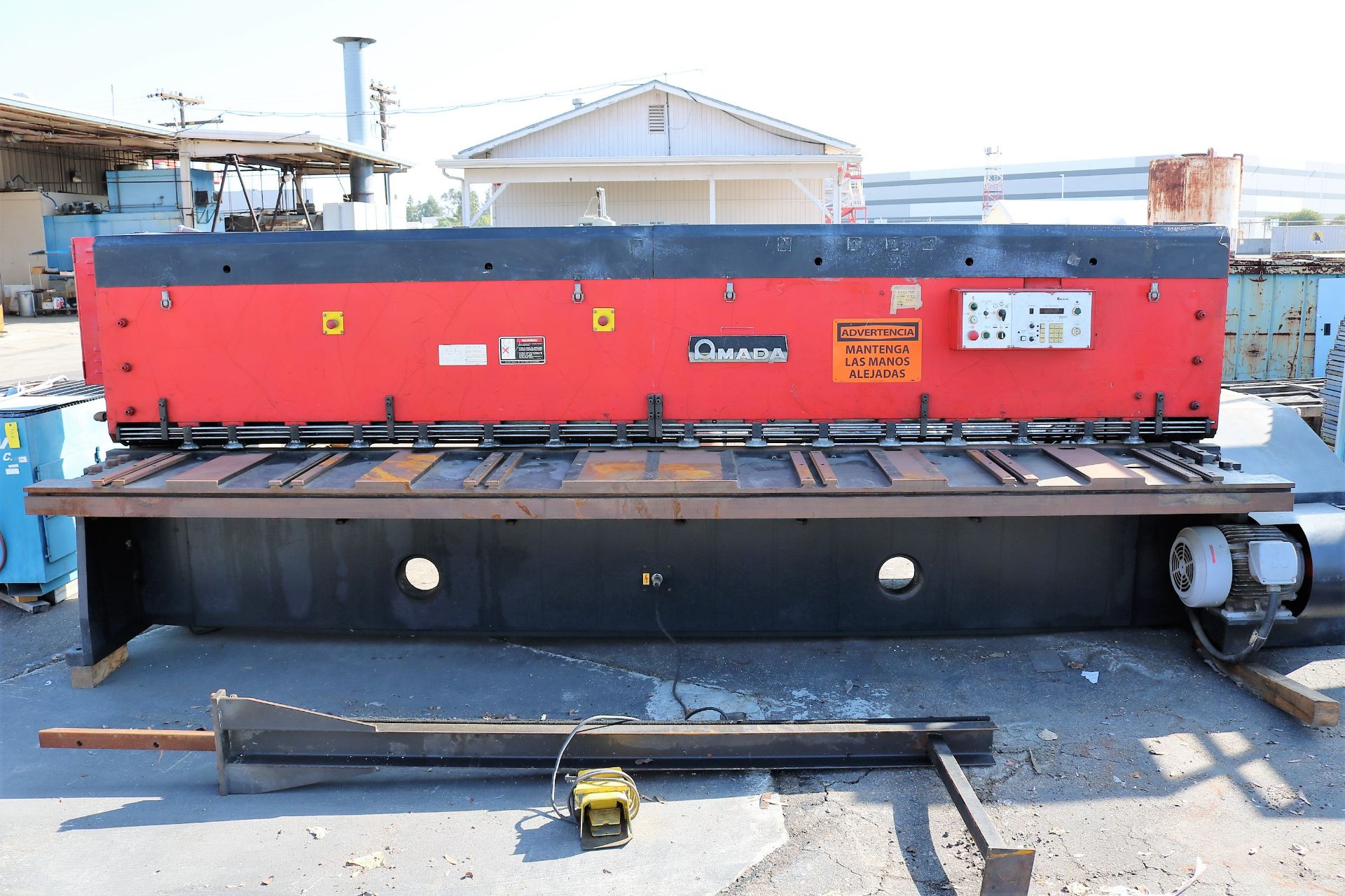 1990 AMADA M-4065 SHEAR, 161.42" X .25" CAPACITY, MECHANICAL, AMADA CONTROL, 52 SPM, RIGHT HAND