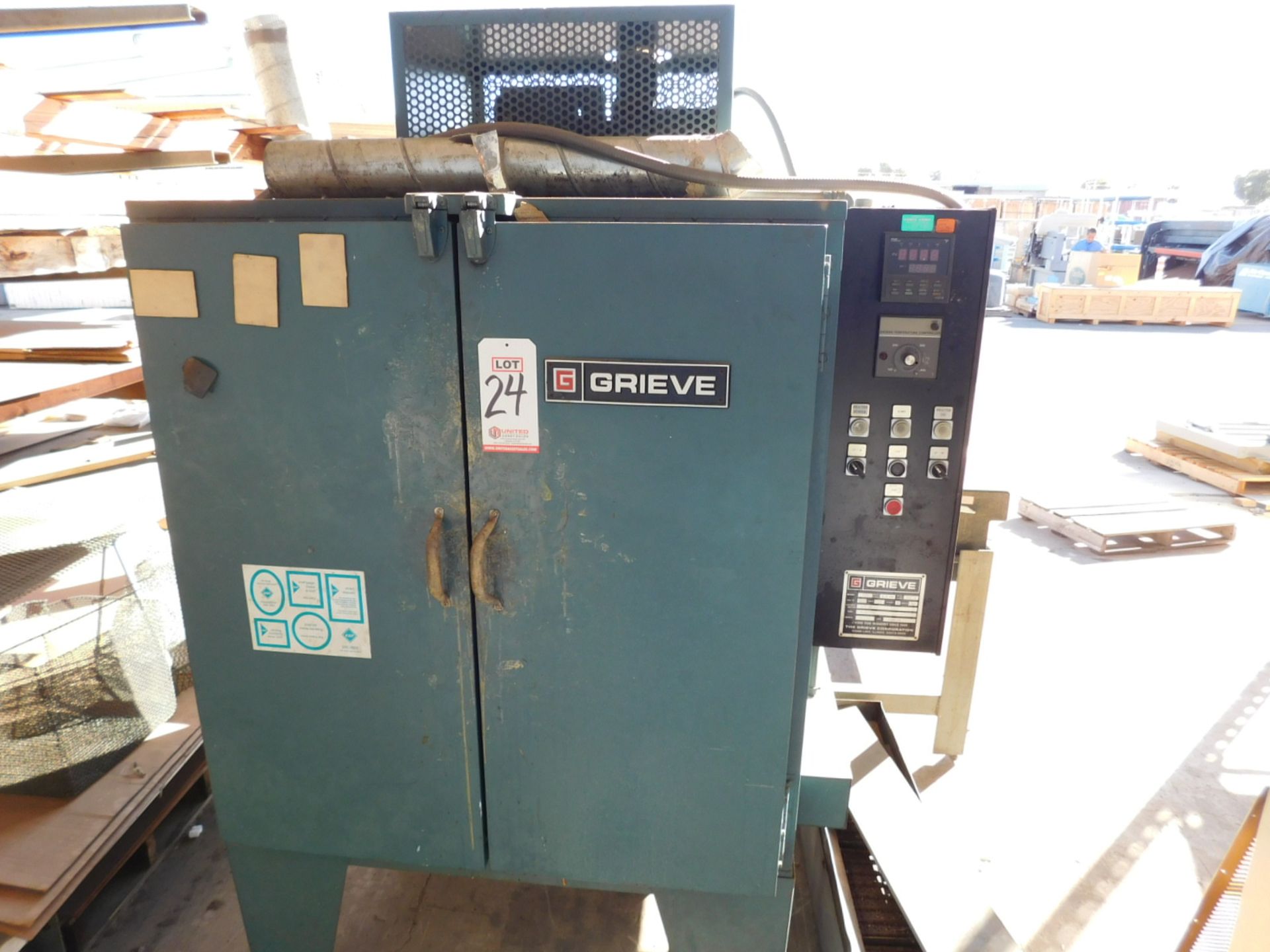 GRIEVE MODEL 333 OVEN, ELECTRIC, 350°F, S/N 311253
