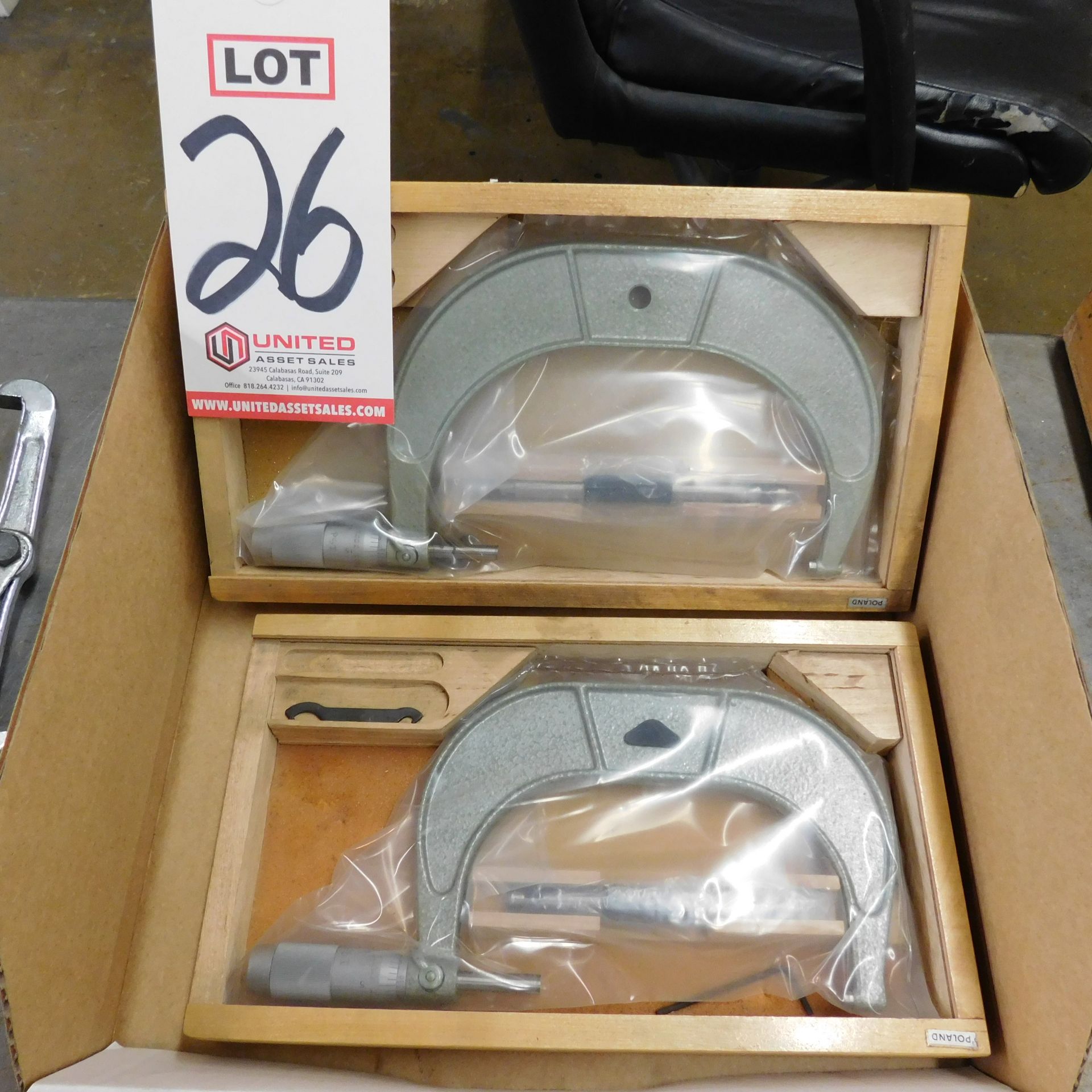 LOT - MICROMETERS, 4-5" AND 5-6"