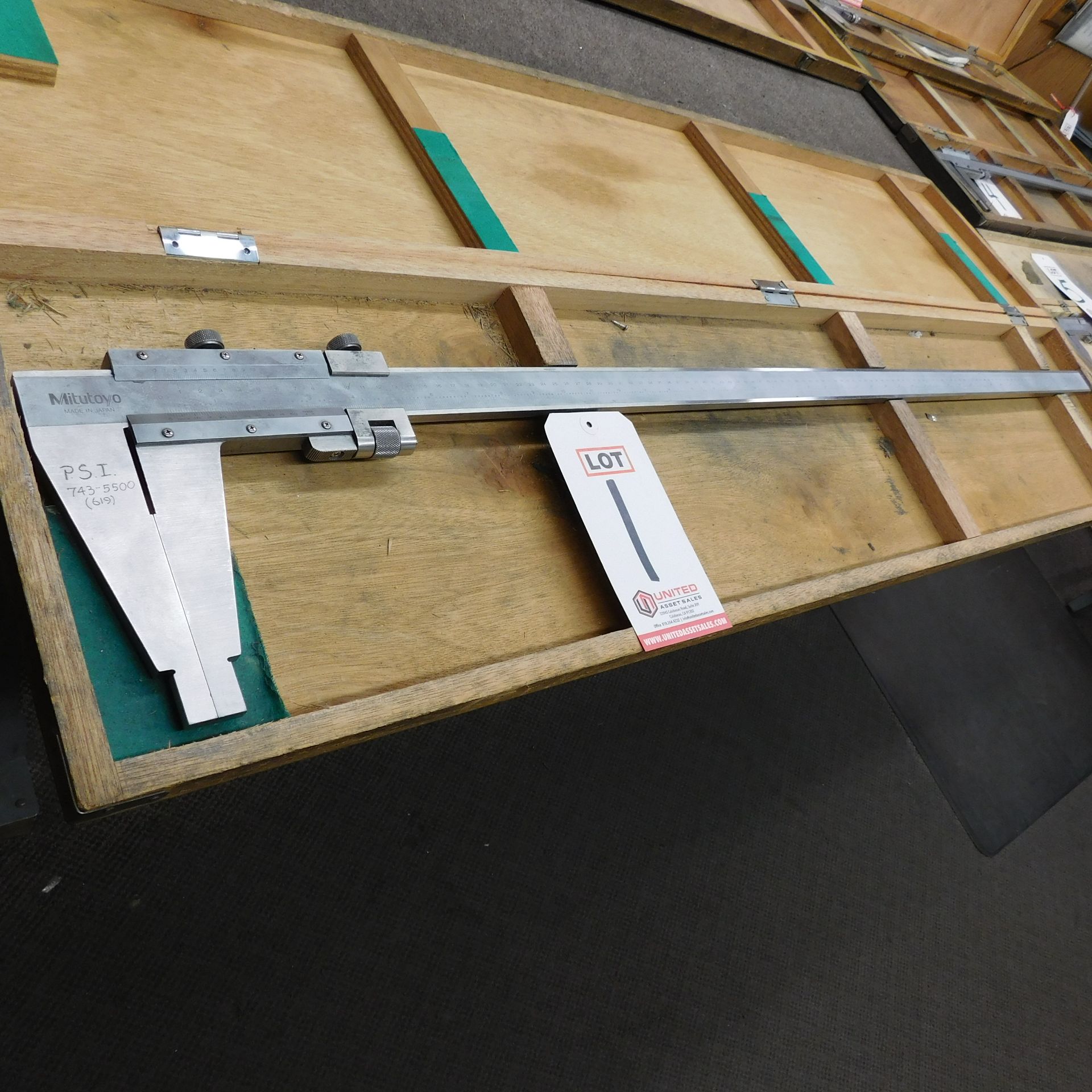 MITUTOYO 40" VERNIER CALIPER