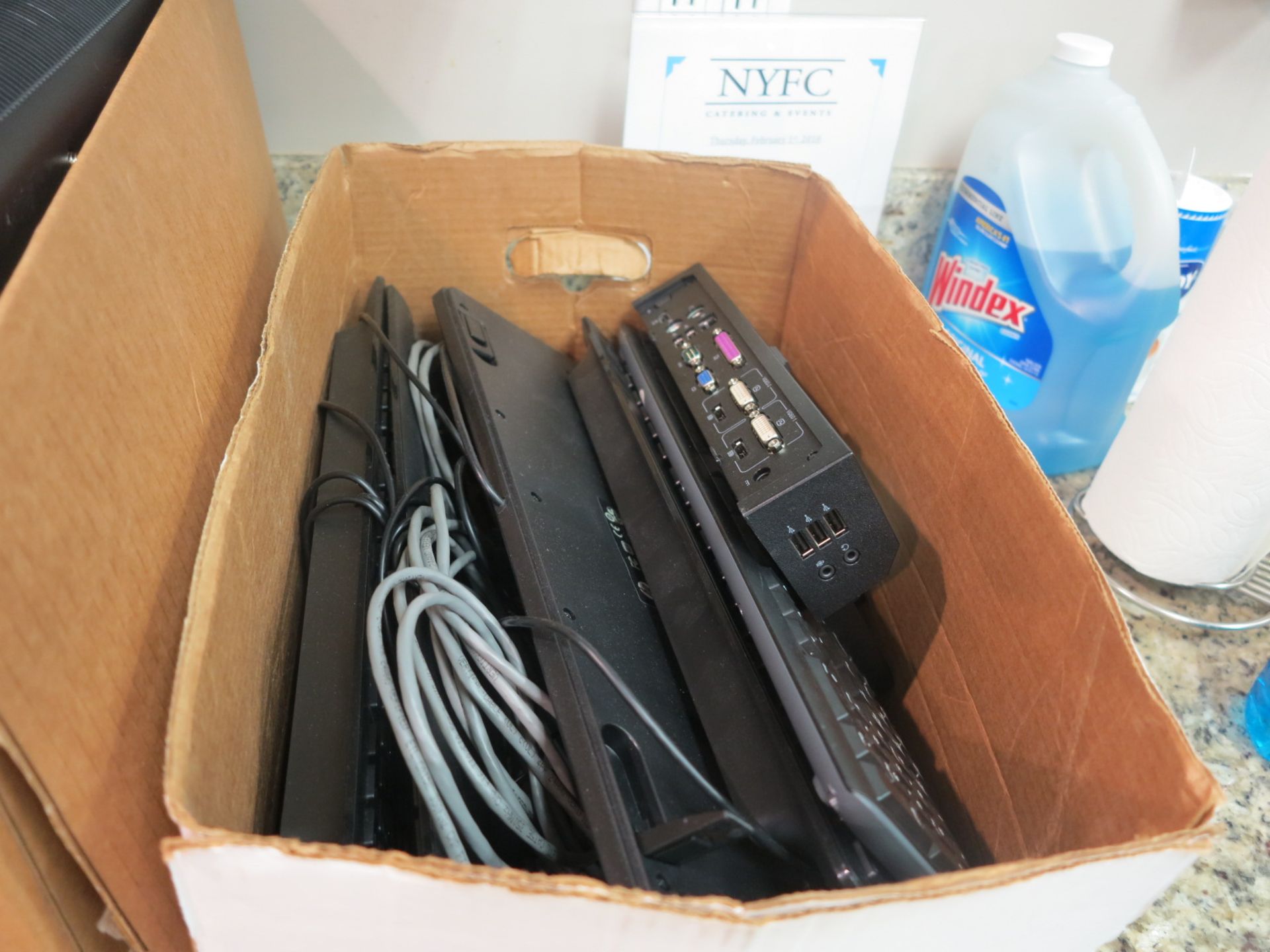 LOT - (7) BOXES OF COMPUTER RELATED ITEMS
