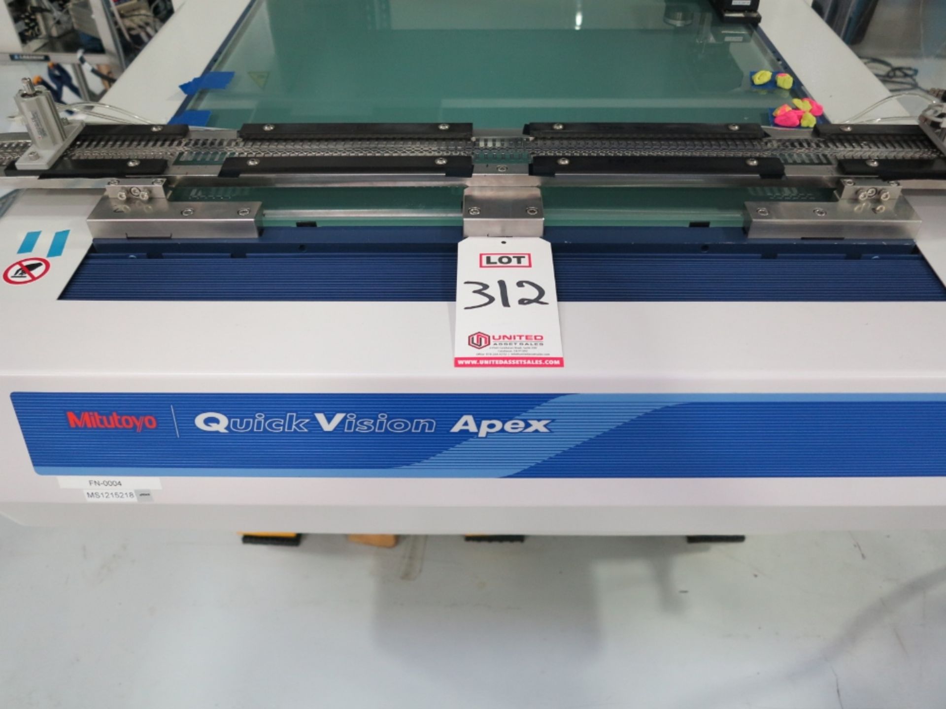 2015 MITUTOYO QUICK VISION APEX CNC VISION MEASURING MACHINE MODEL QVT1-X606P1L-D, TOUCH PROBE - Image 2 of 5