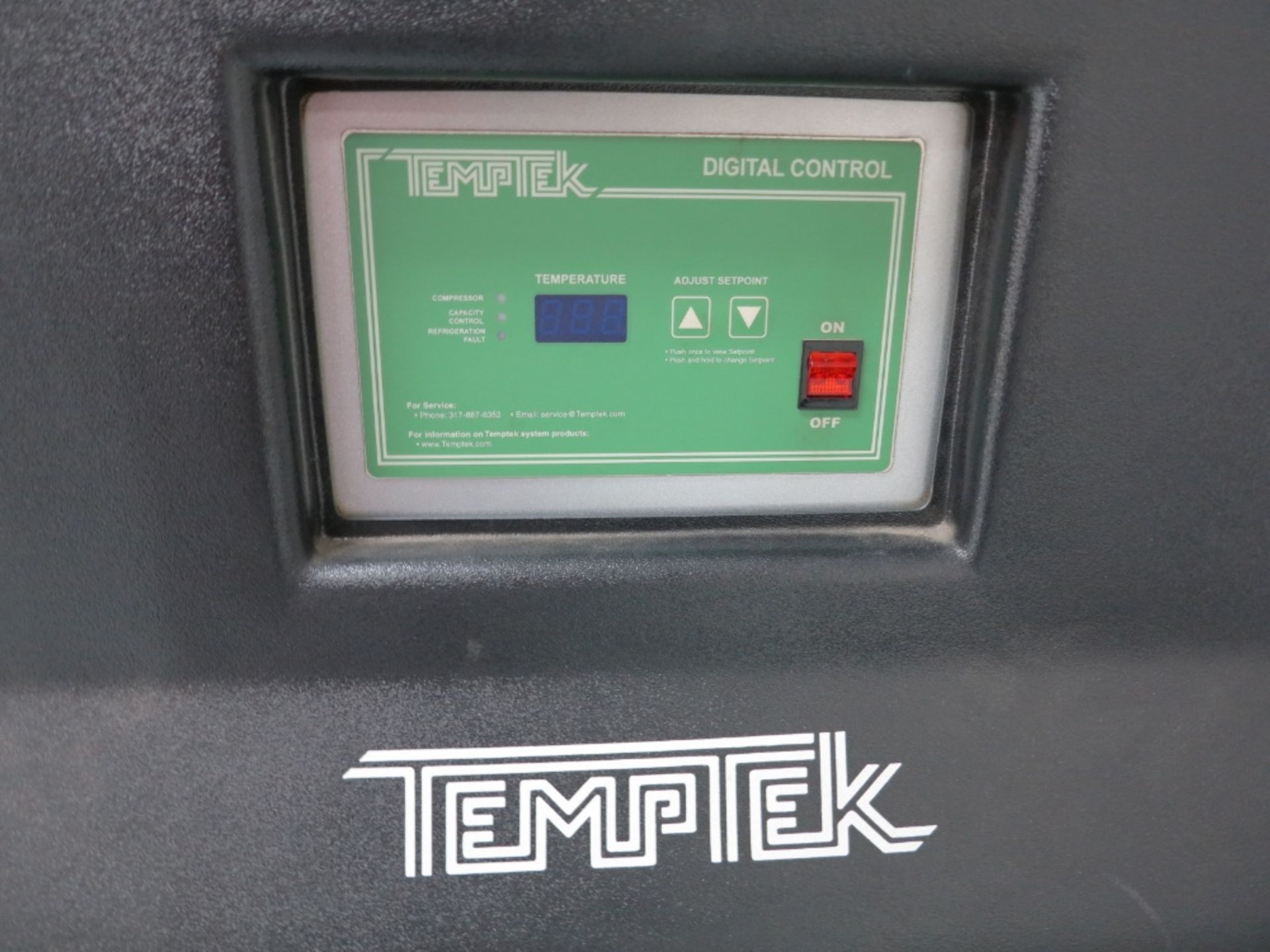 2008 TEMPTEK CF-7.5A, 7-1/2-TON AIR-COOLED PORTABLE WATER CHILLER, S/N 105324 - Image 2 of 2