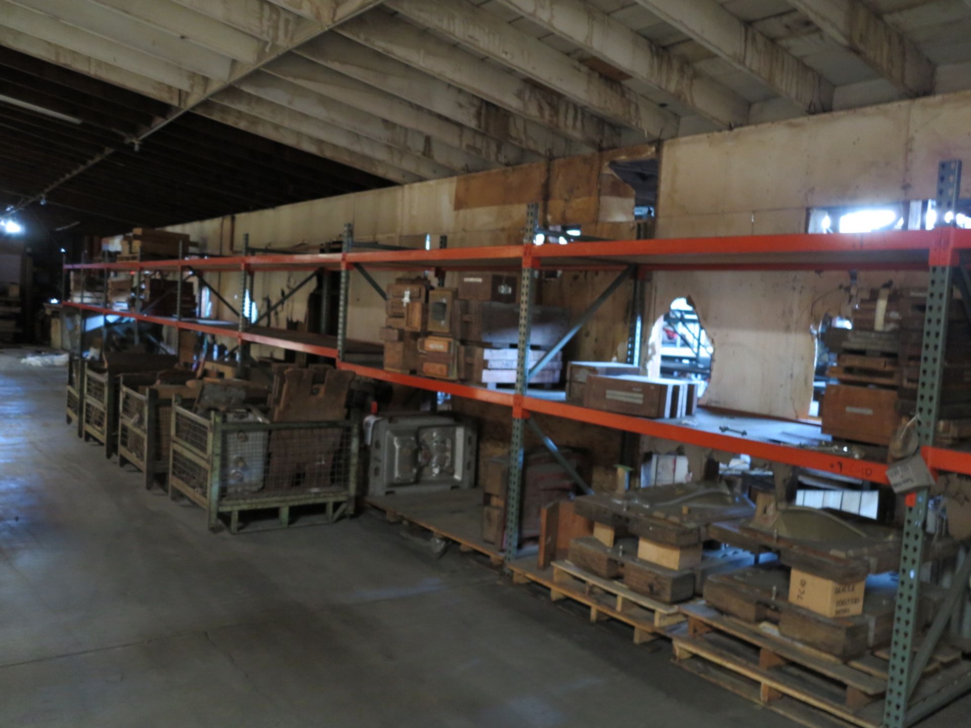 LOT - (11) SECTIONS PALLET RACK, 8' HT - Image 2 of 2