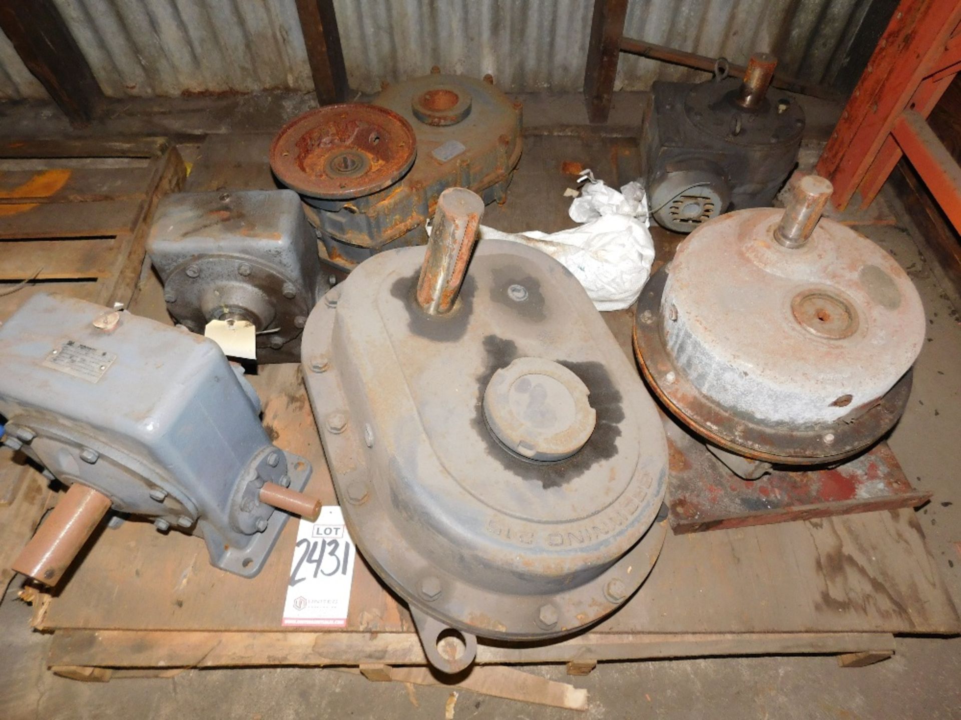 LOT - (6) MISC SPEED REDUCERS