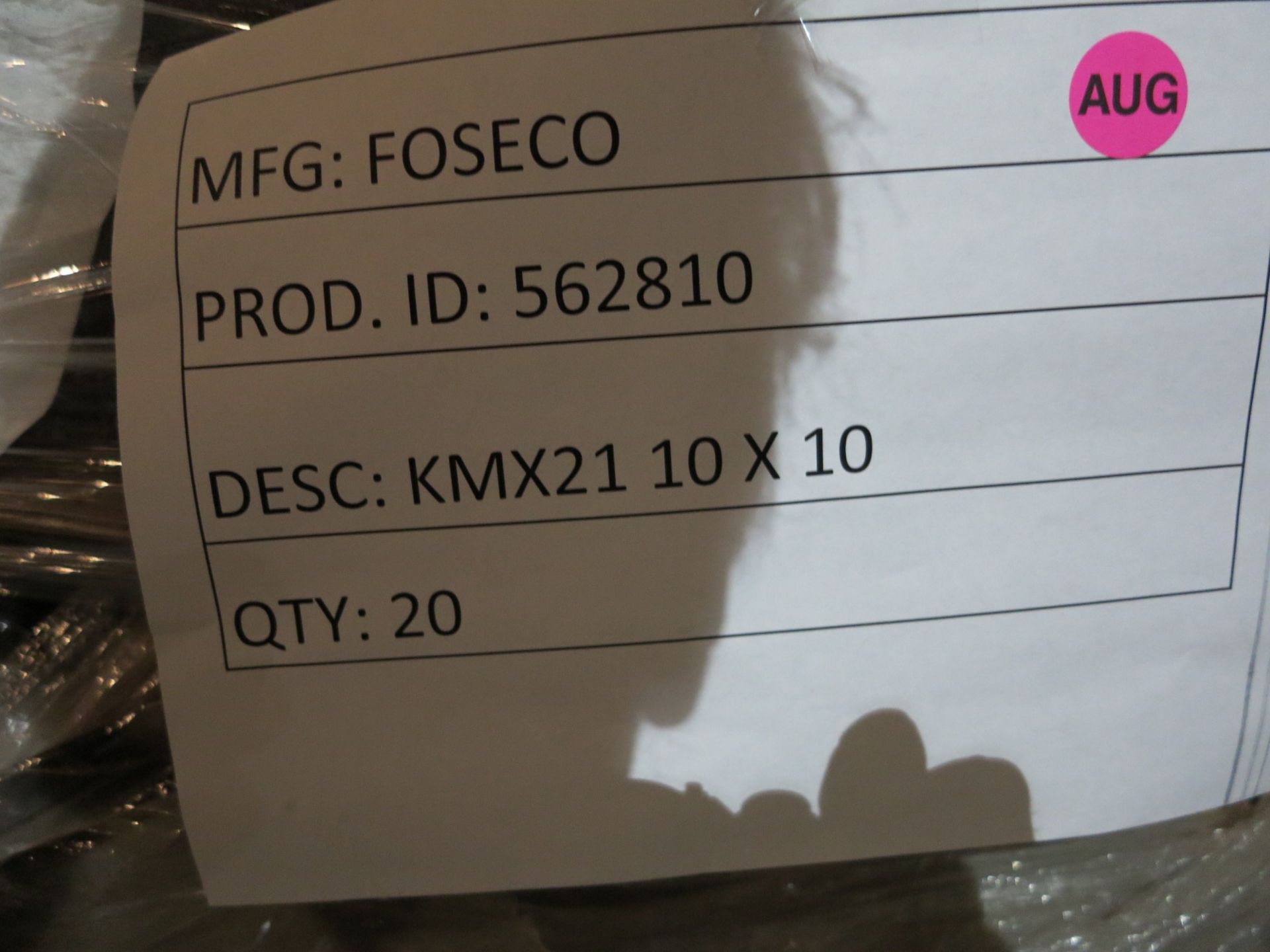 LOT - (6) PALLETS OF FOSECO EXOTHERMIC INSULATION SLEEVES AND AKRON PORCELAIN PRODUCTS, SEE PHOTOS
