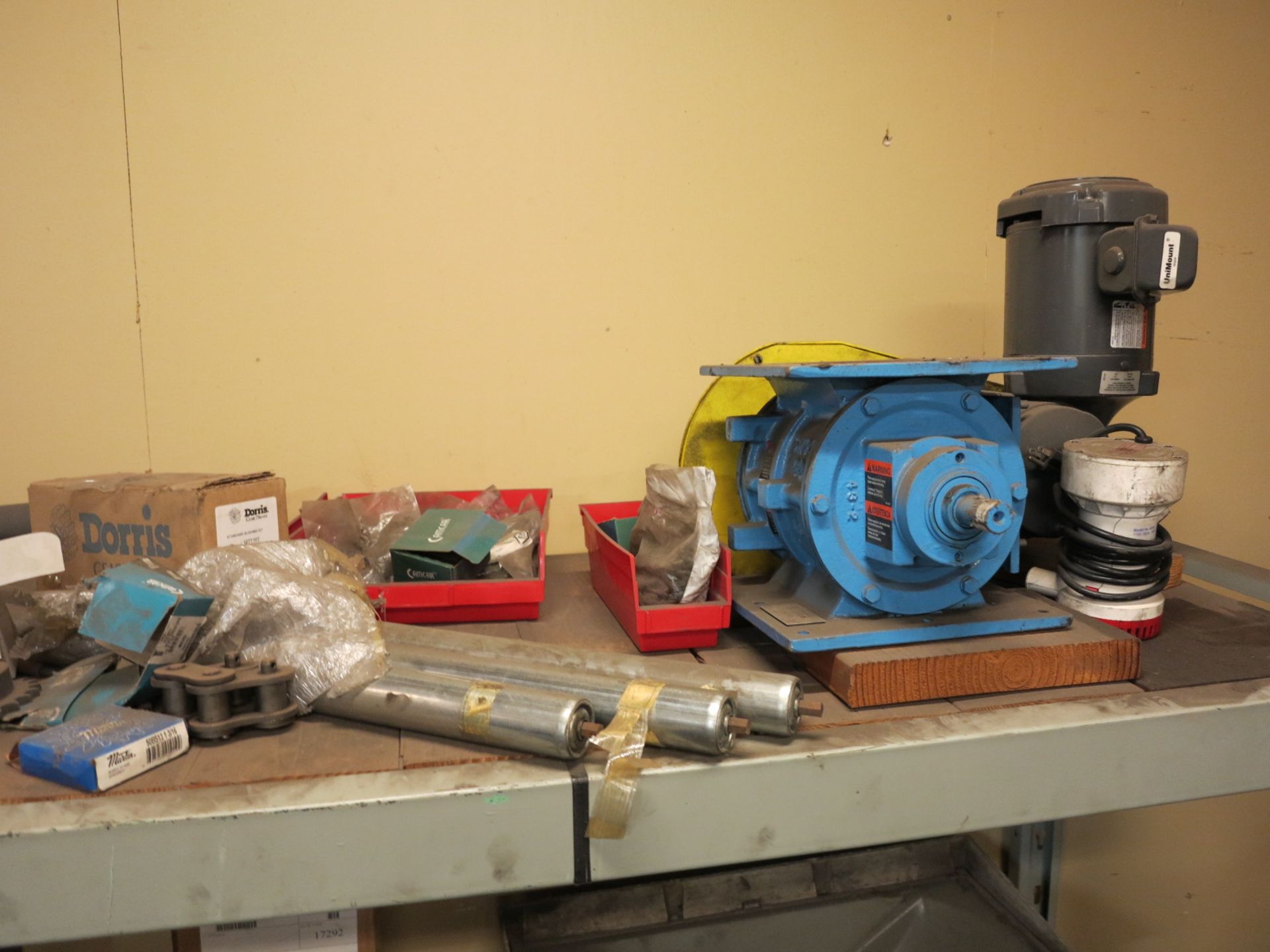 LOT - CONTENTS OF (3) SHELVES OF ROTOBLAST PARTS, GN26