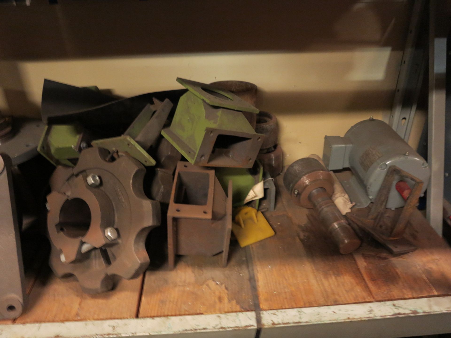 LOT - CONTENTS OF (3) SHELVES OF ROTOBLAST PARTS, GN26 - Image 4 of 6