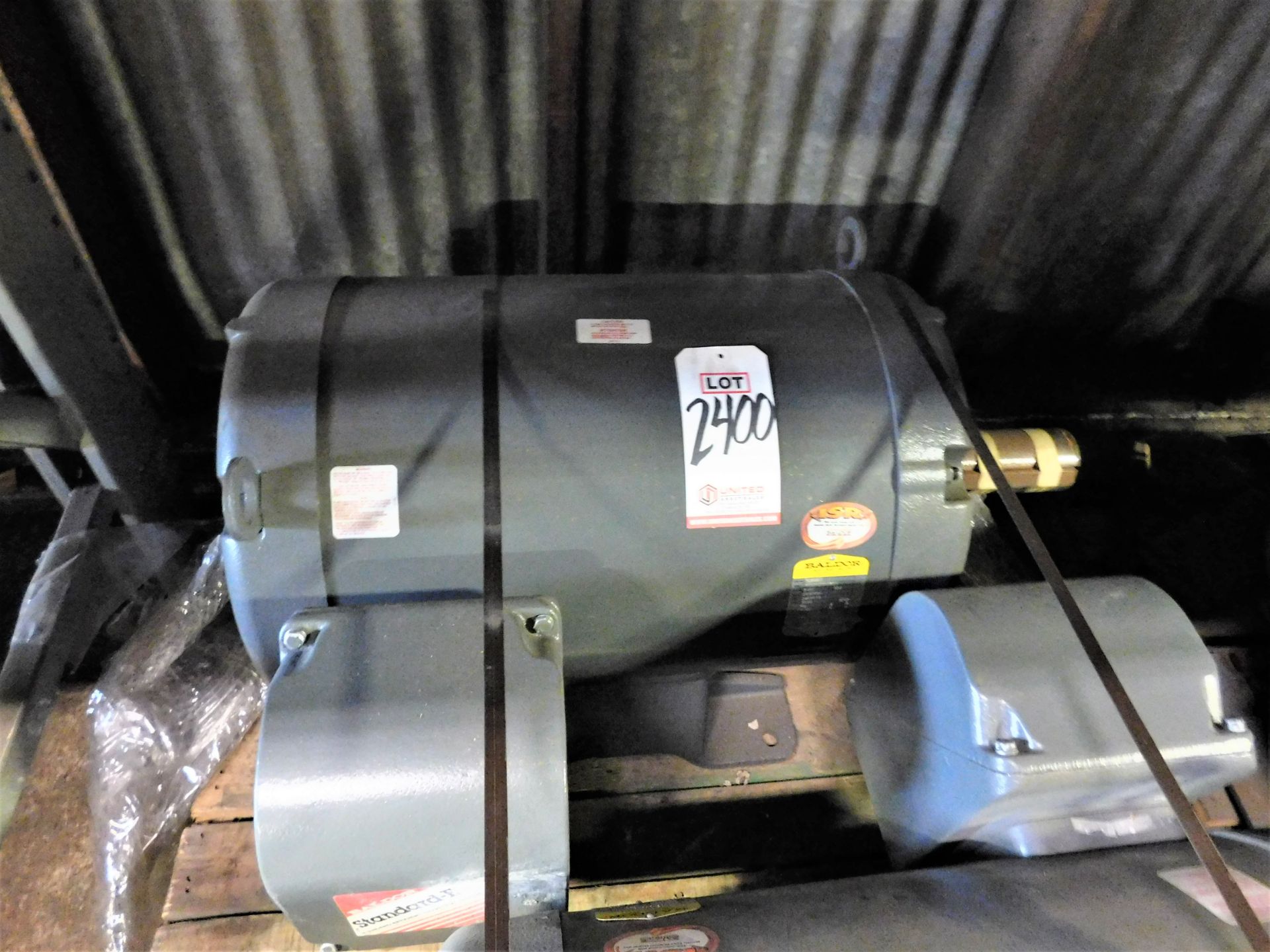 BALDOR STANDARD E MOTOR, CAT. NO. M2555T, 100 HP, 1775 RPM, 230/460 VOLTS, S/N 0000329