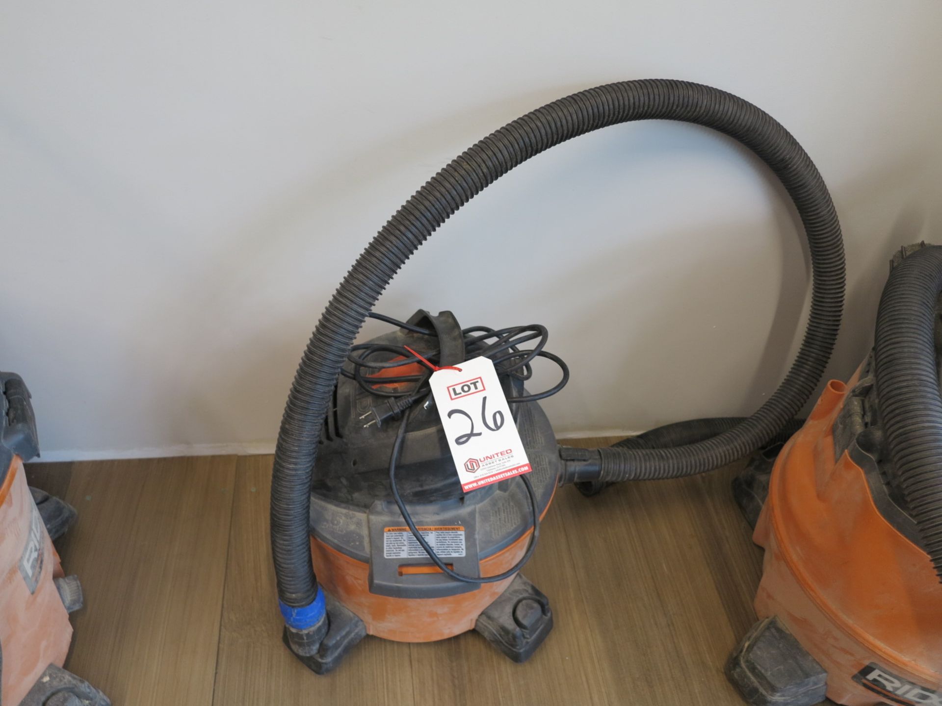 RIDGID SHOP VAC, 6 GAL