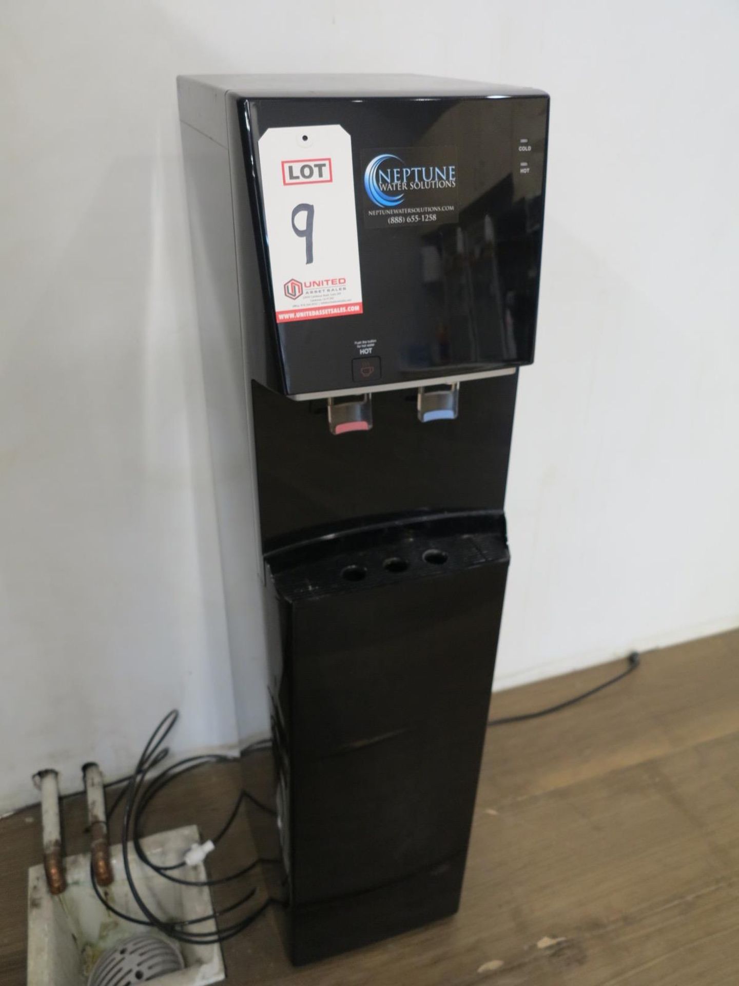 NEPTUNE WATER DISPENSER, HOT AND COLD