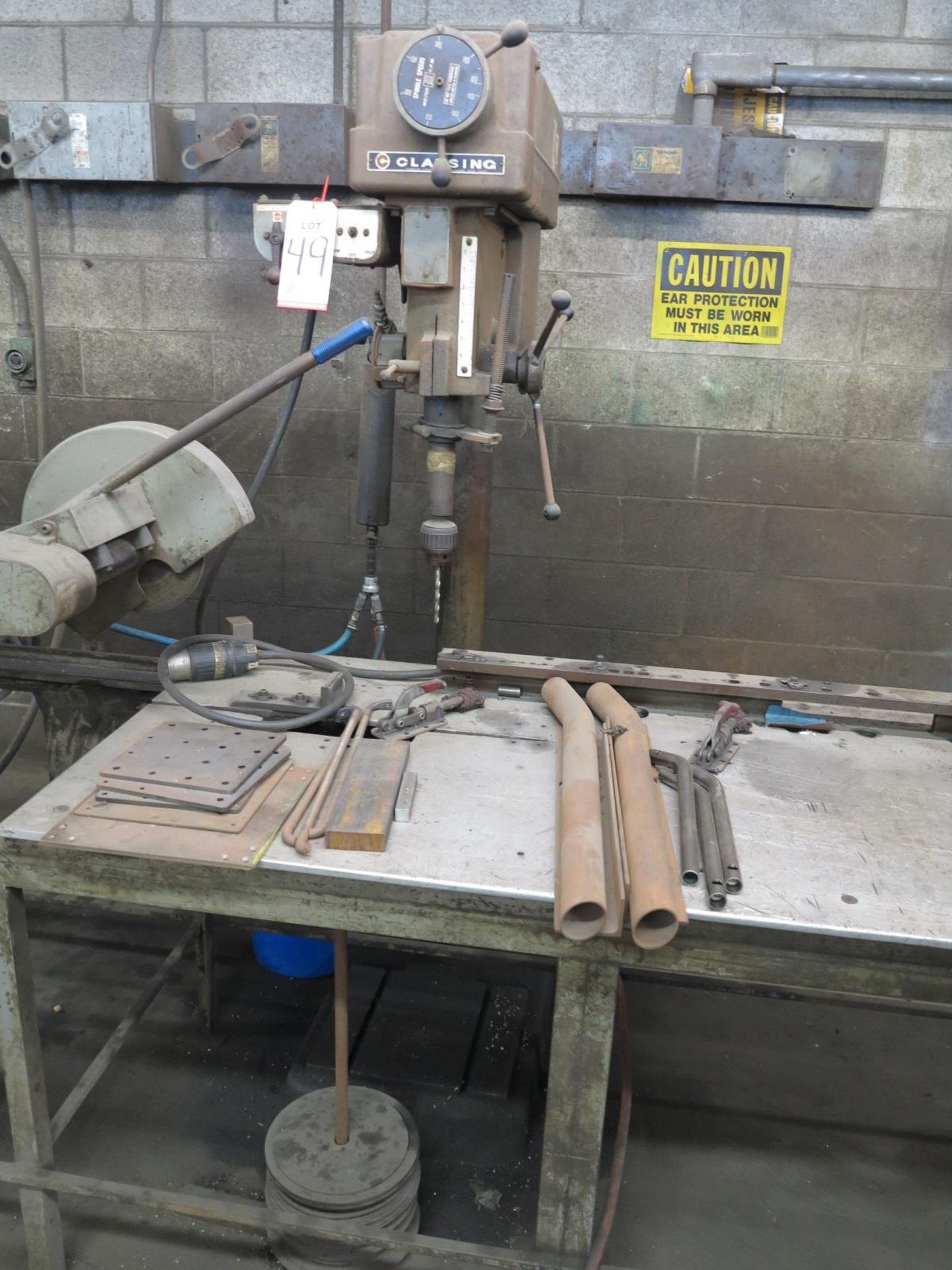 CLAUSING DRILL PRESS, MODEL 2276, S/N 522461 - Image 2 of 2