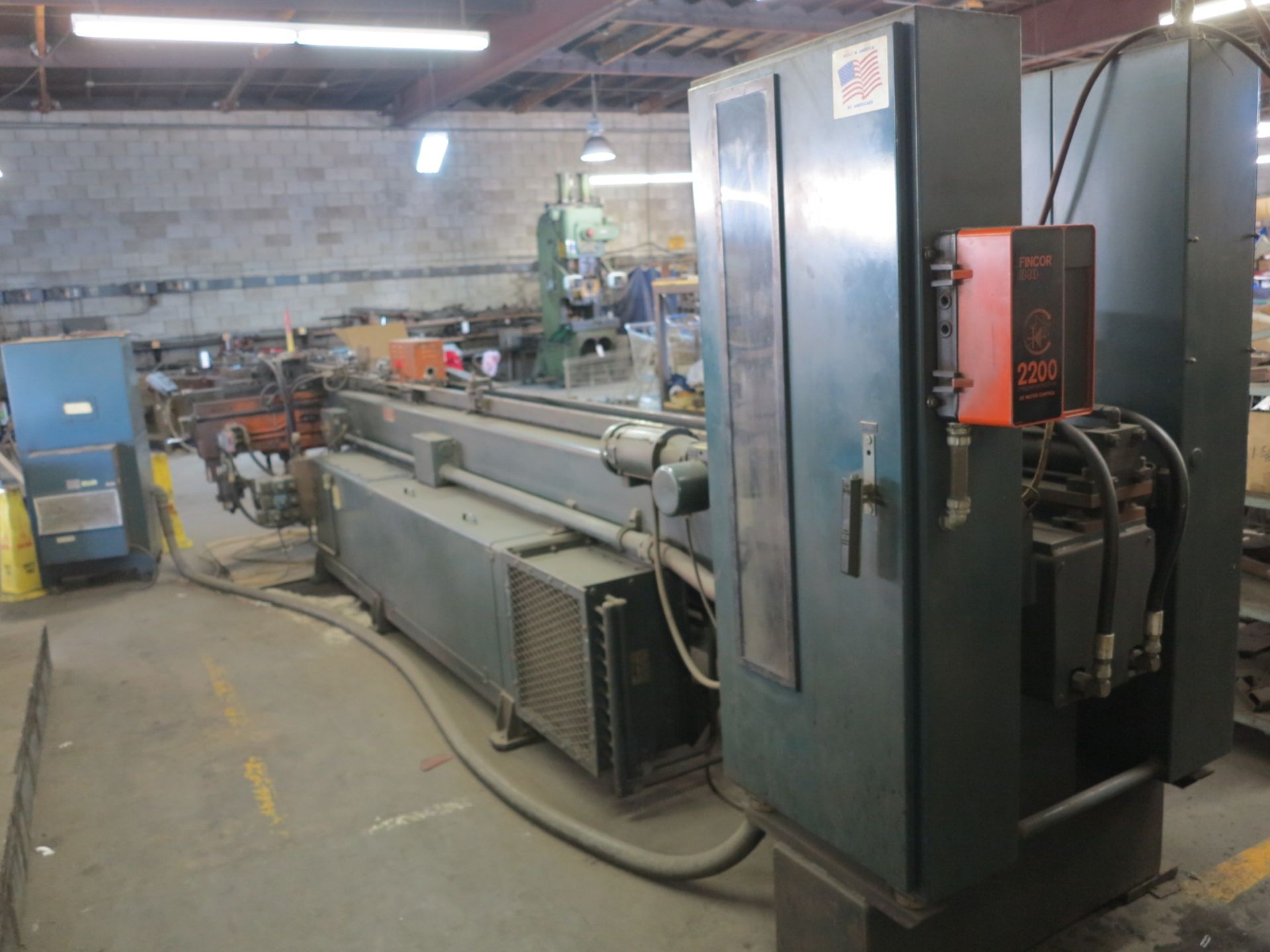 EATON LEONARD HORIZONTAL TUBE BENDER, MODEL VB300MD, 2" OD, HYDRAULIC MANDREL EXTRACTOR, EL-2000 - Image 7 of 7