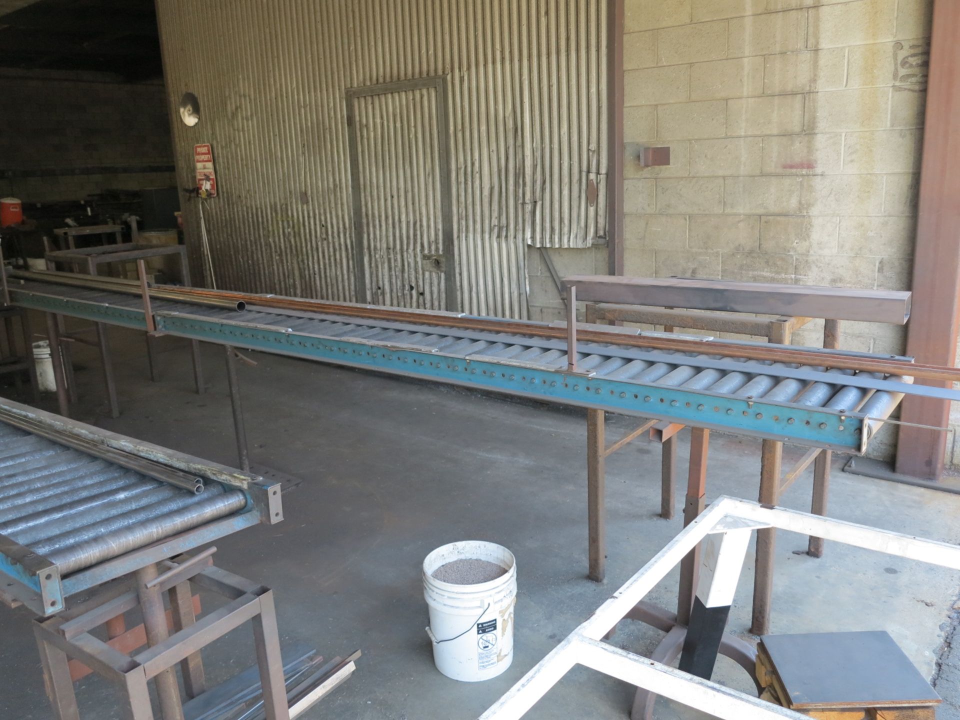 ROLLER CONVEYOR, 20' X 18" - Image 2 of 2