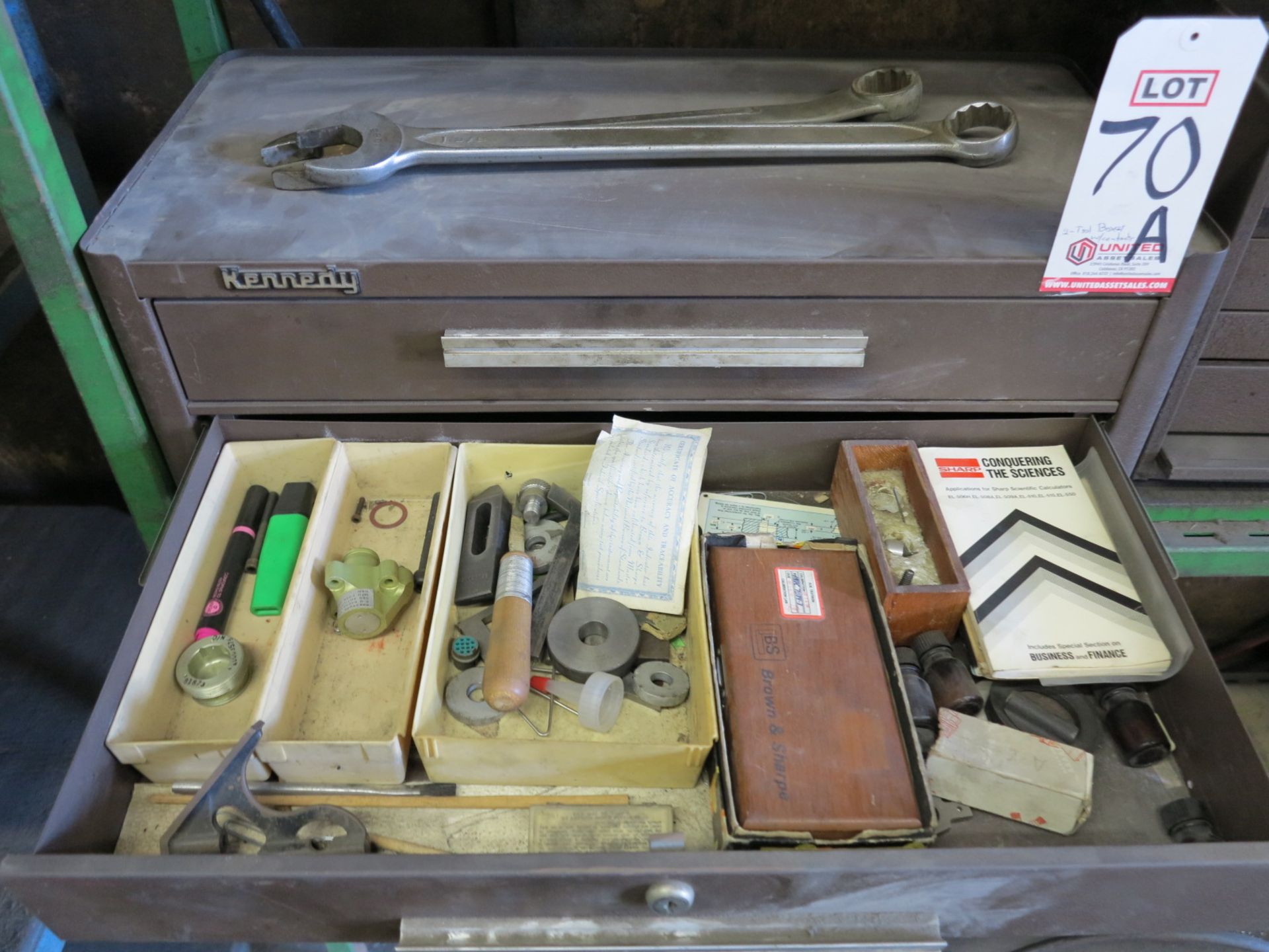 LOT - (2) KENNEDY TOOL BOXES W/ CONTENTS - Image 4 of 4