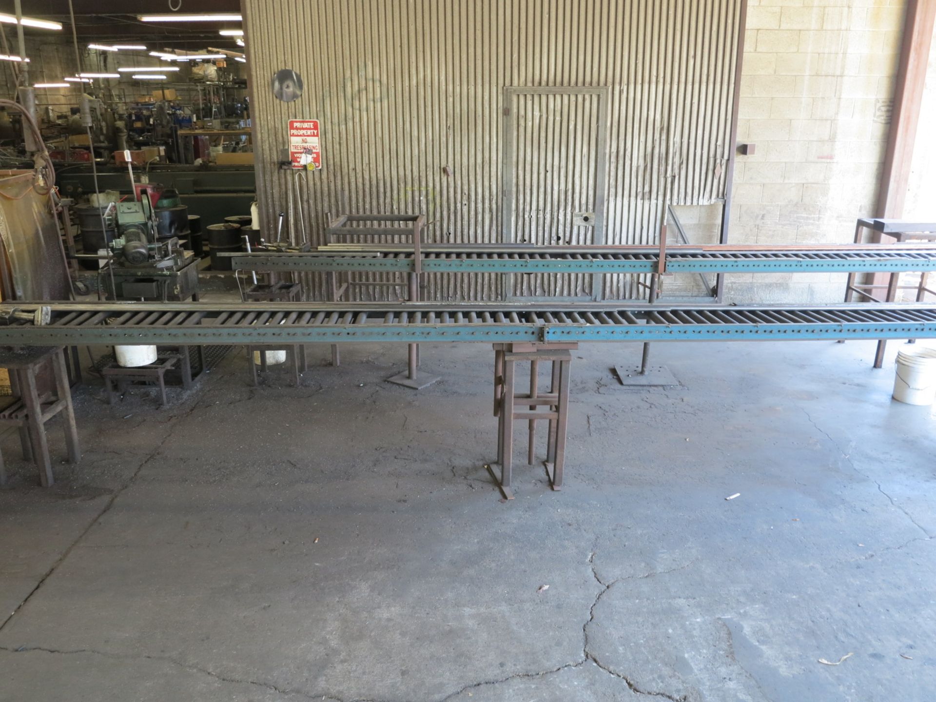 ROLLER CONVEYOR, 20' X 18" - Image 2 of 2