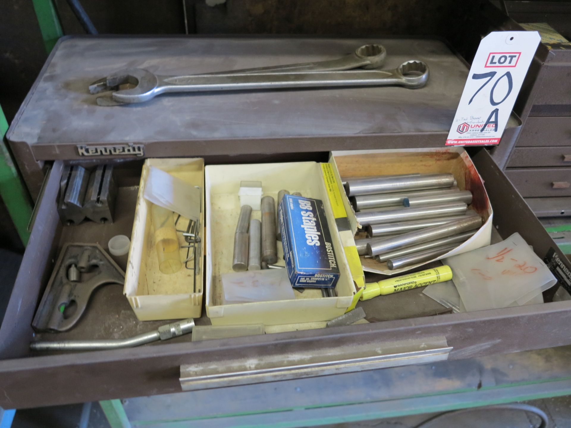 LOT - (2) KENNEDY TOOL BOXES W/ CONTENTS - Image 3 of 4