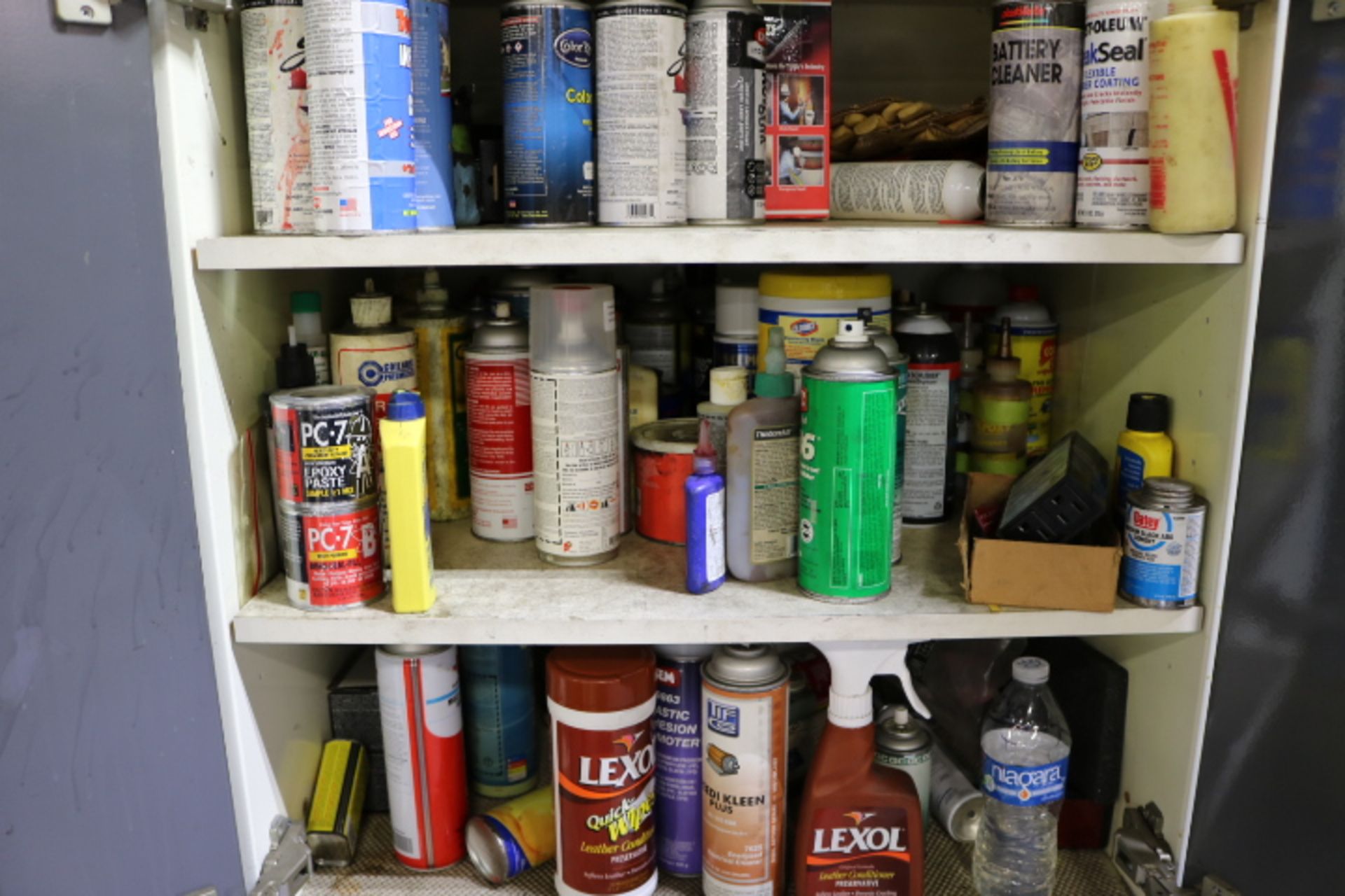CABINET W/ ASSORTED CHEMICALS - Image 2 of 2