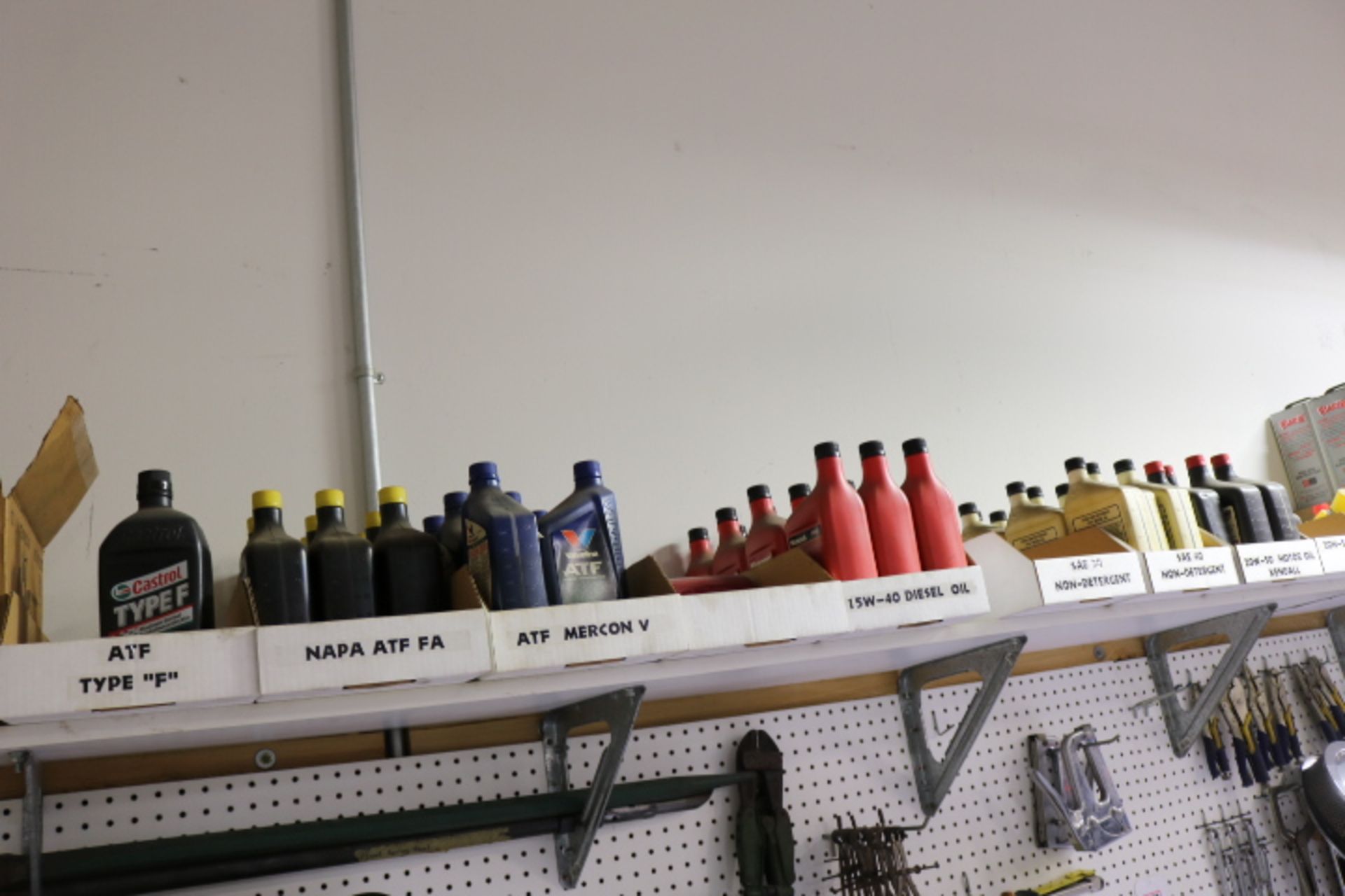 LOT - ASSORTED OIL, CHEMICALS, ETC. - Image 4 of 4