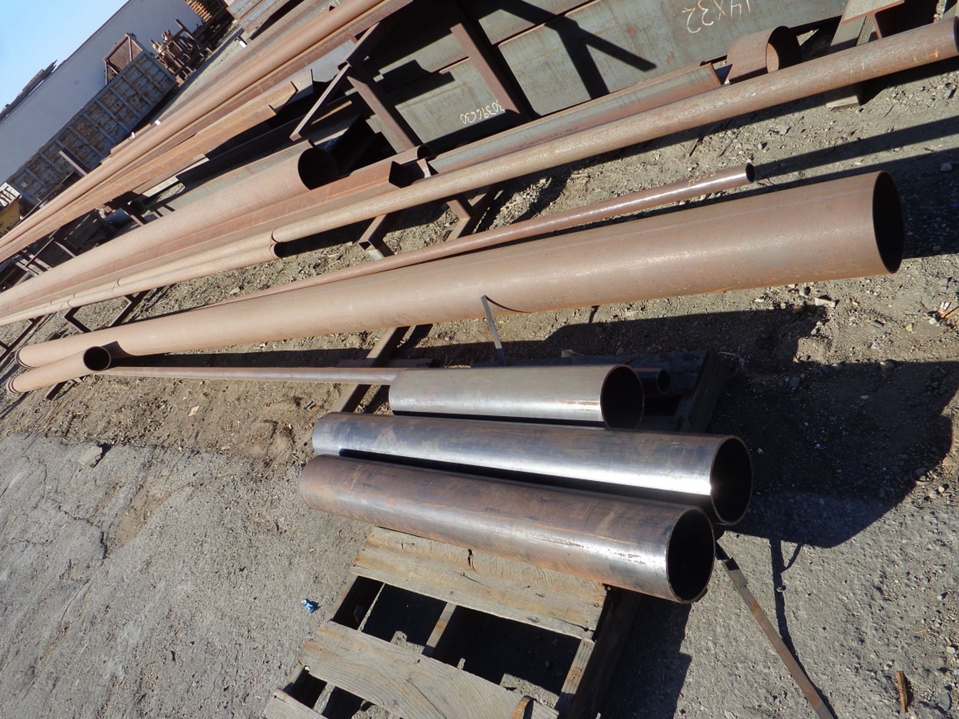 PIPE, ANGLE AND SQUARE STEEL - Image 2 of 2