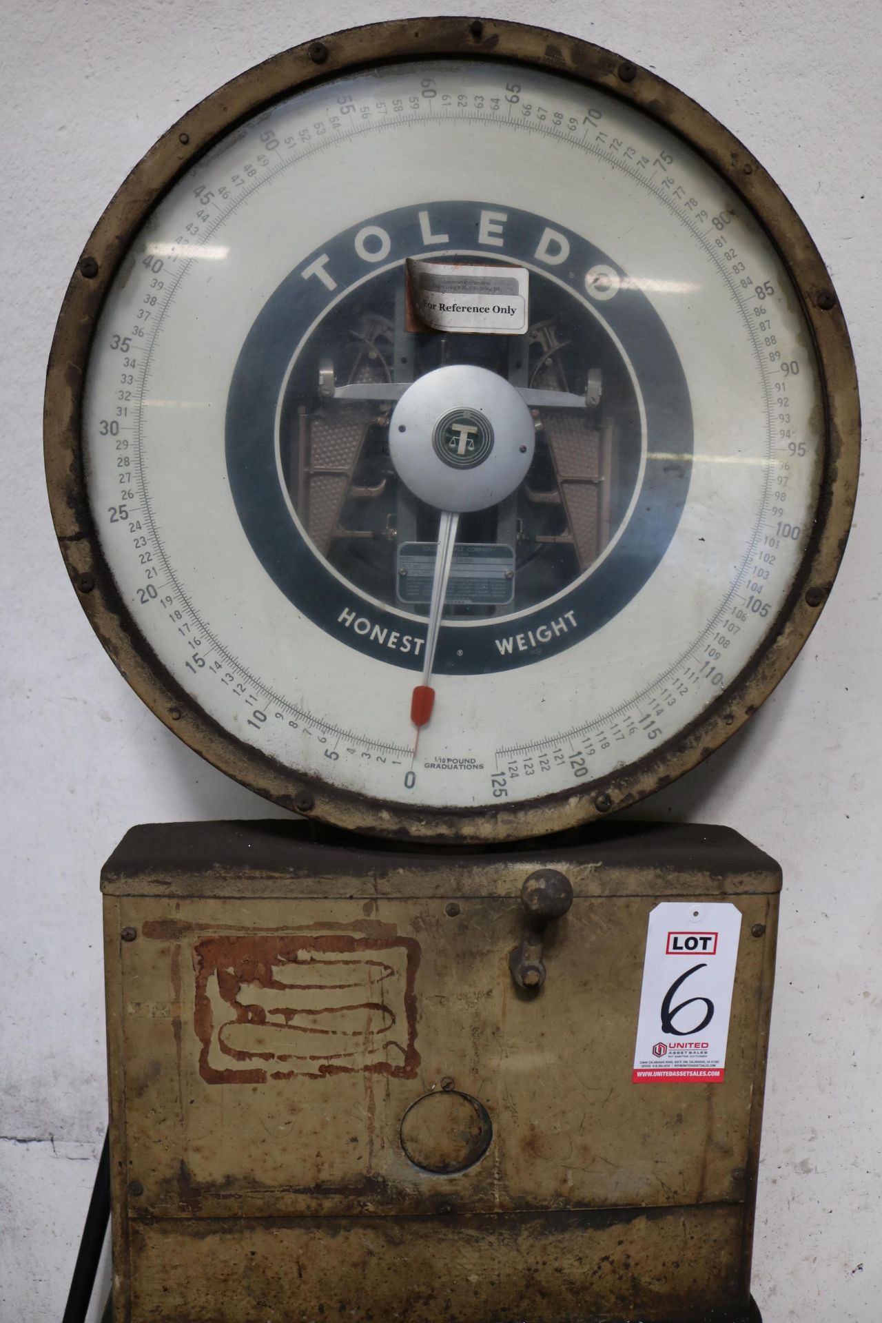 TOLEDO MECHANICAL SCALE - Image 2 of 2