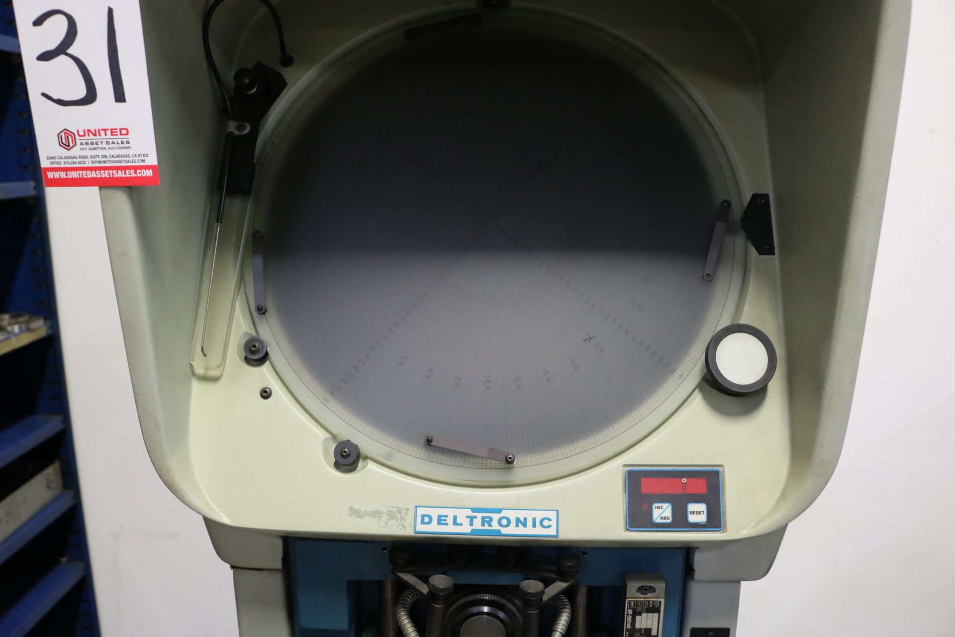 DELTRONIC DH14 OPTICAL COMPARATOR - Image 3 of 4